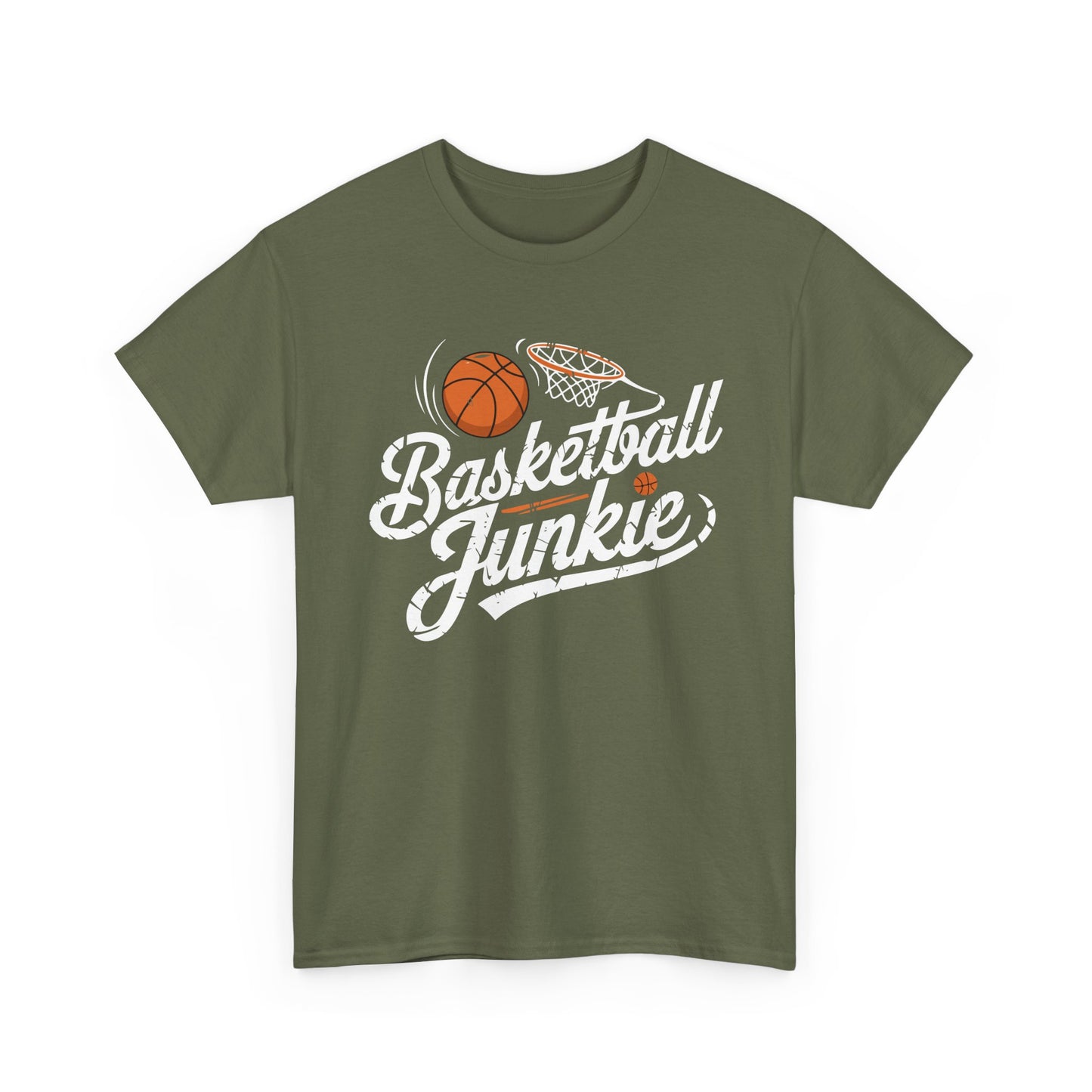 Basketball Junkie Unisex Heavy Cotton Tee