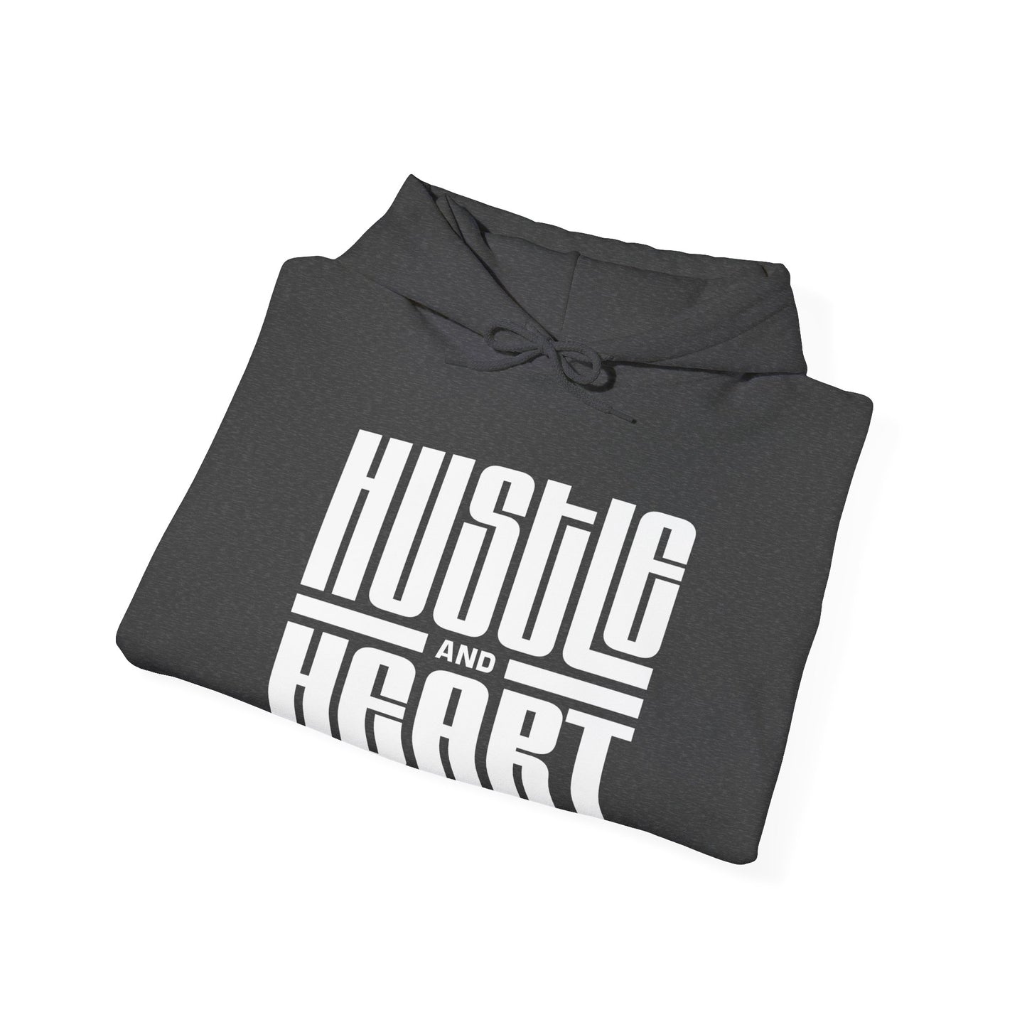 Inspirational Hustle and Heart Hoodie for Ambitious Souls