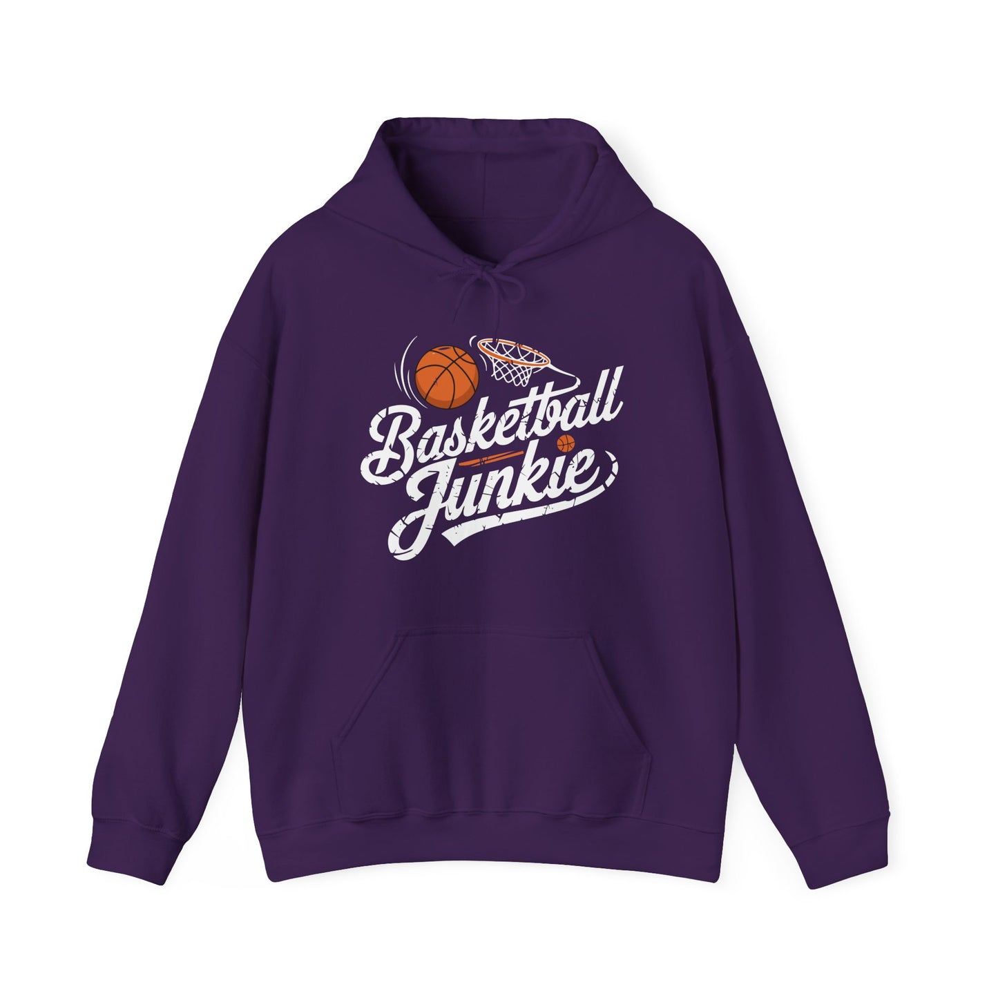 Basketball Junkie Unisex Heavy Blend™ Hooded Sweatshirt