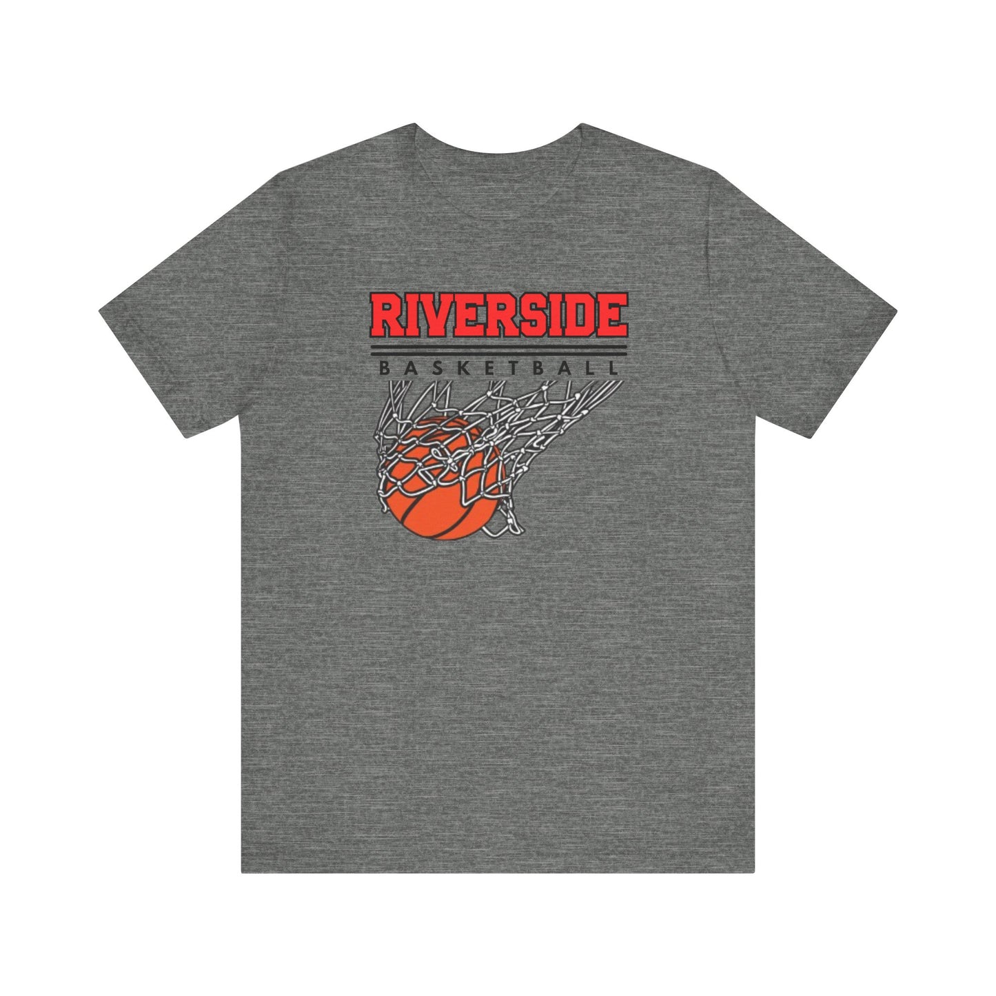 Riverside Basketball Tee, Unisex Short Sleeve Shirt, Sports Fan Apparel, Gift for Athletes, Basketball Team Merchandise