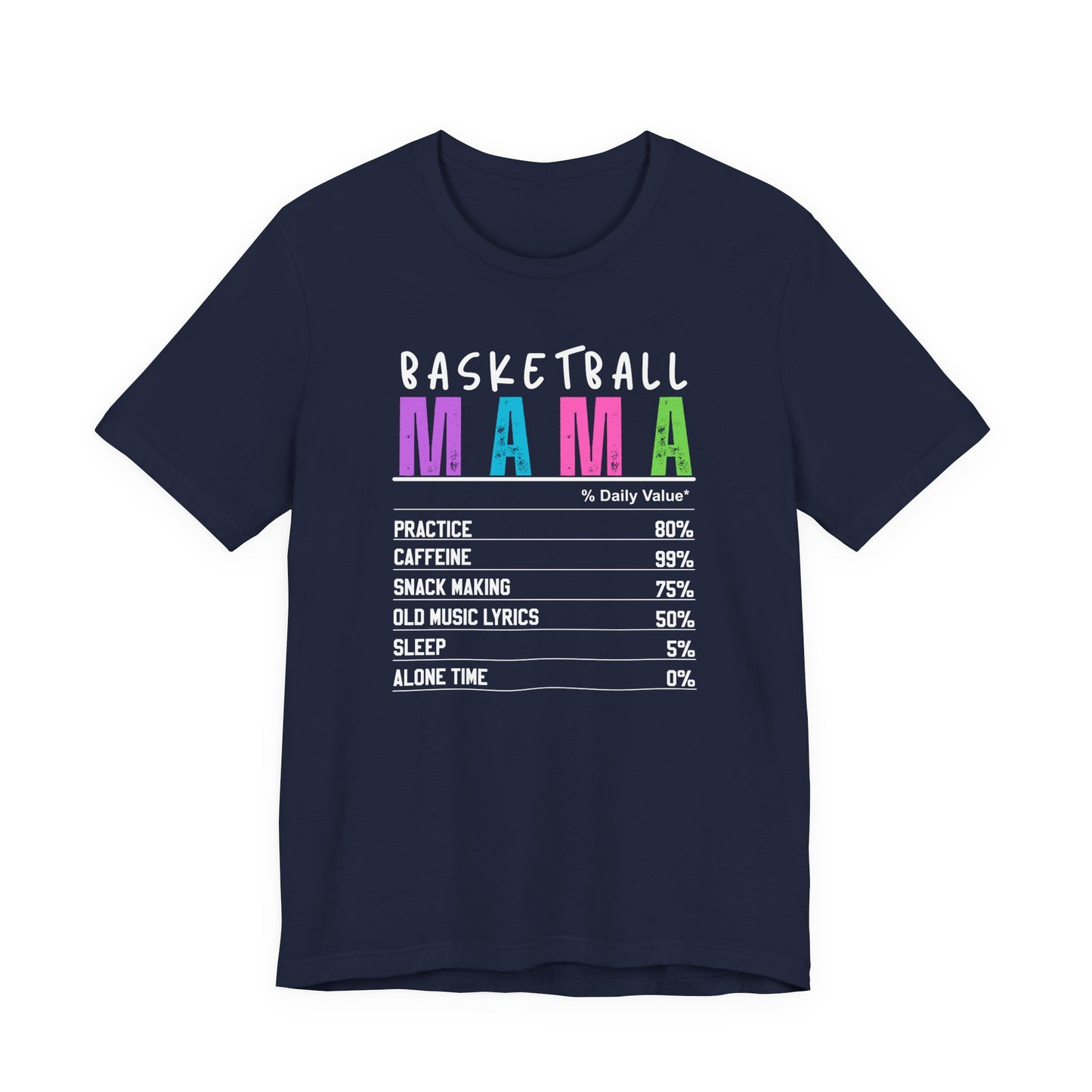 Basketball Mama Unisex Jersey Tee - Fun & Stylish T-Shirt for Sporty Moms