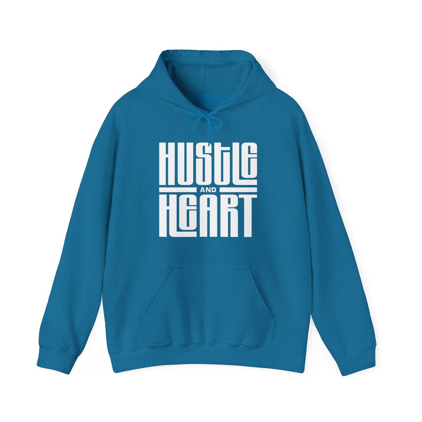 Inspirational Hustle and Heart Hoodie for Ambitious Souls