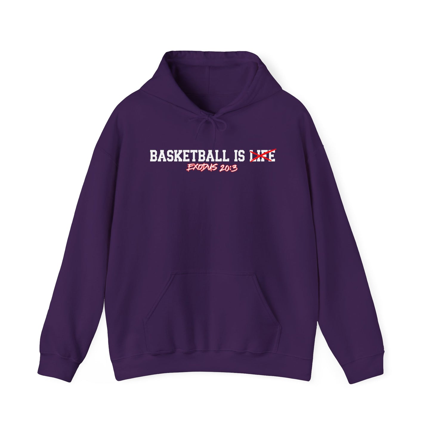 Basketball Is Life...Exodus 20:3 hoodie