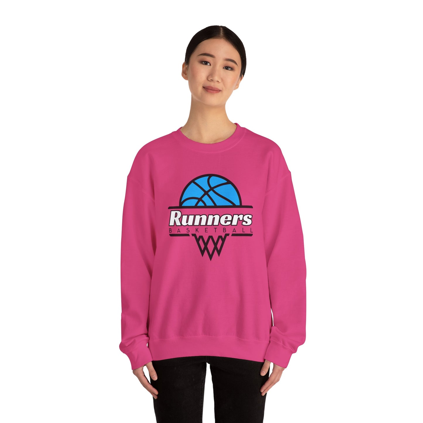 Runners Basketball Crewneck Sweatshirt - Unisex Heavy Blend™