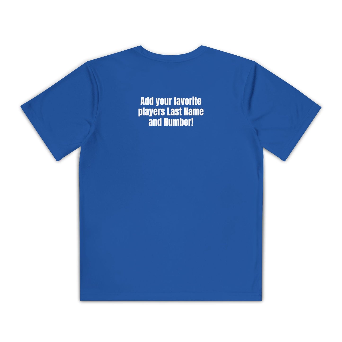 Personalized YOUTH Blue Jays Baseball Moisture Wicking TEE