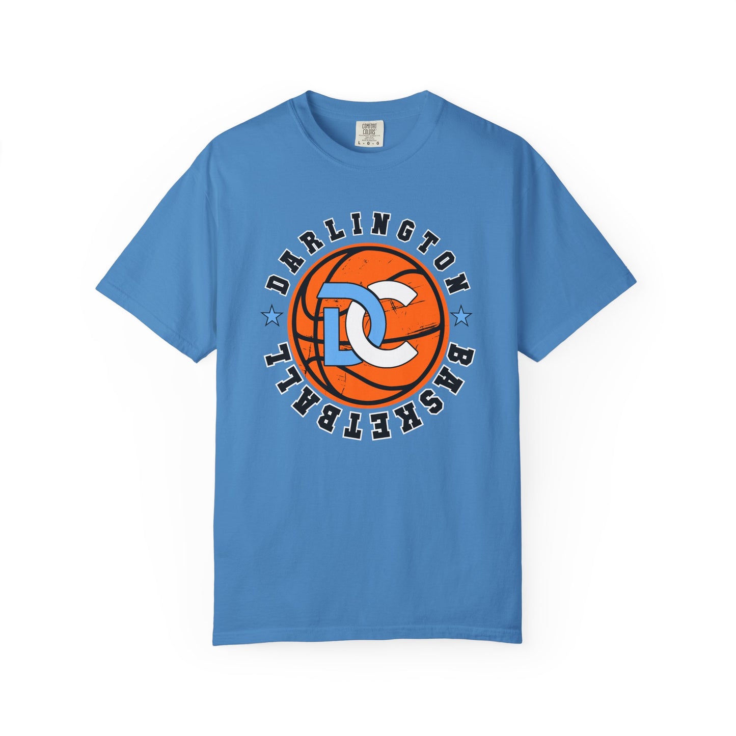 Darlington Basketball Unisex Garment-Dyed T-shirt