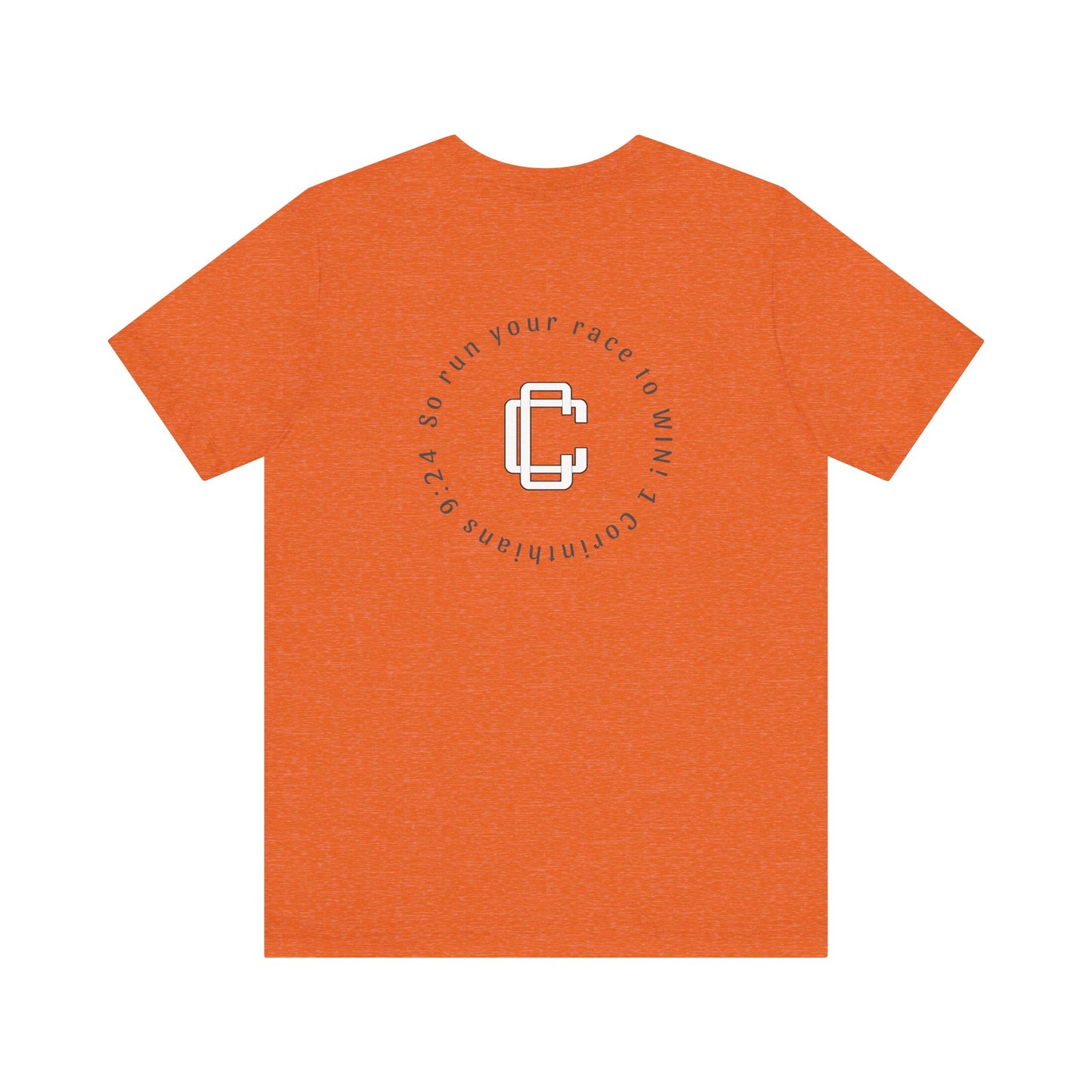 Calumet Cross Country Tee w/ 1 Cor. Bible Verse