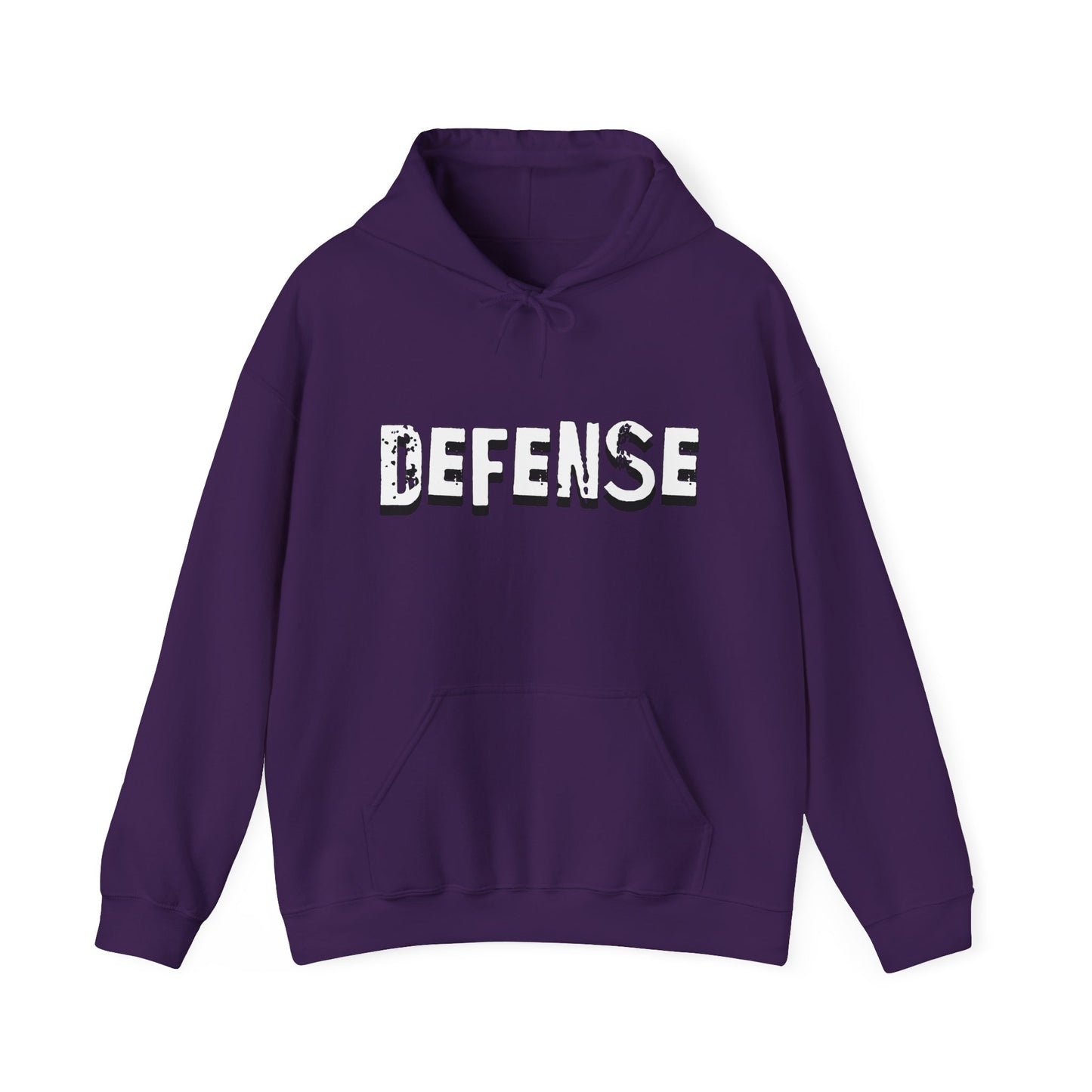 Unisex Hooded Sweatshirt - Defense Graphic