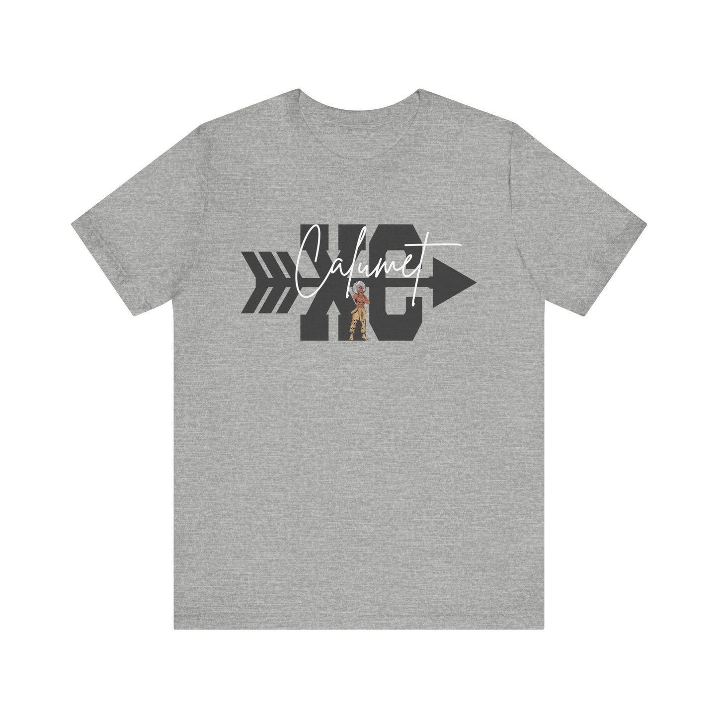 Calumet Cross Country Tee w/ 1 Cor. Bible Verse