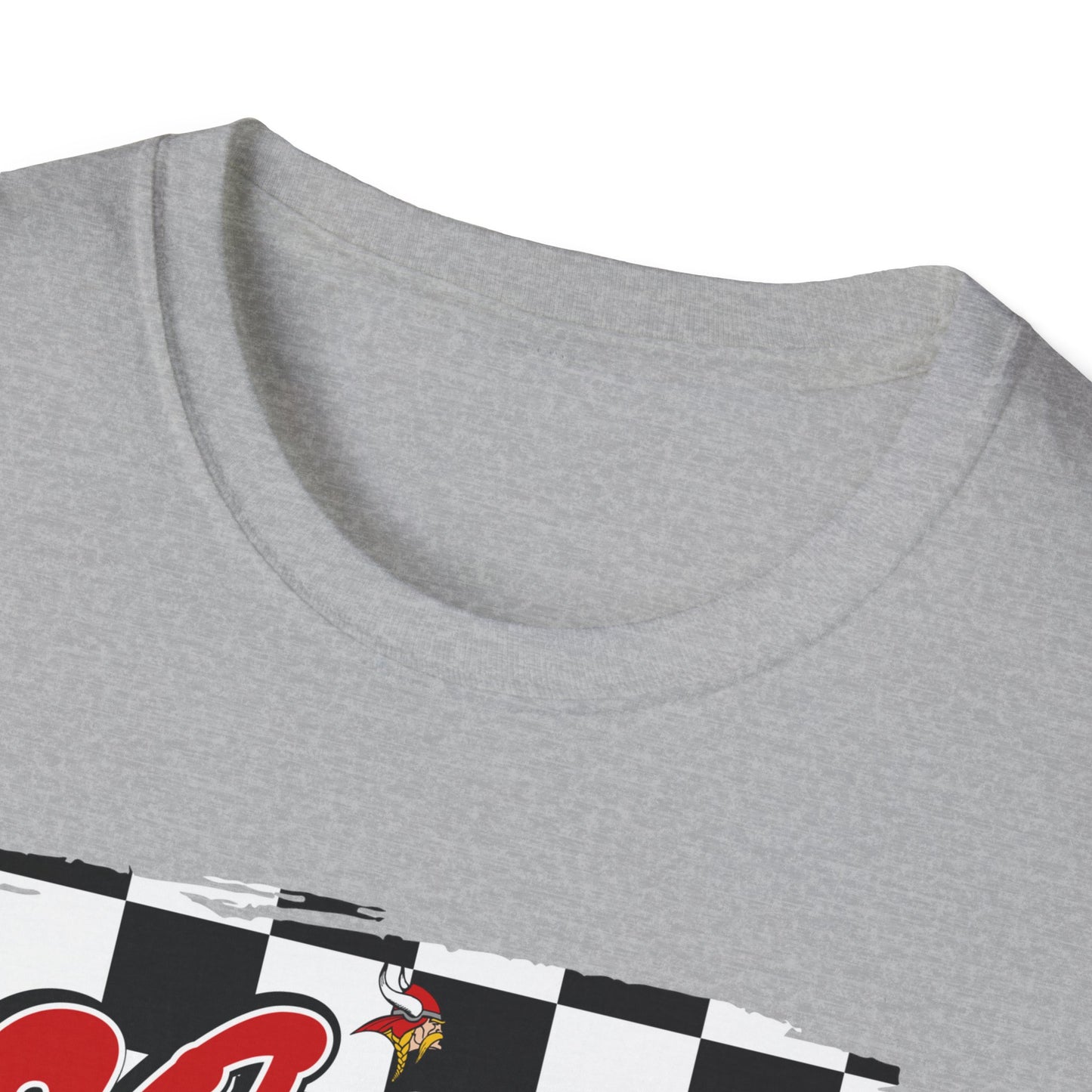 Vikings Retro Lettering Unisex Softstyle T-Shirt