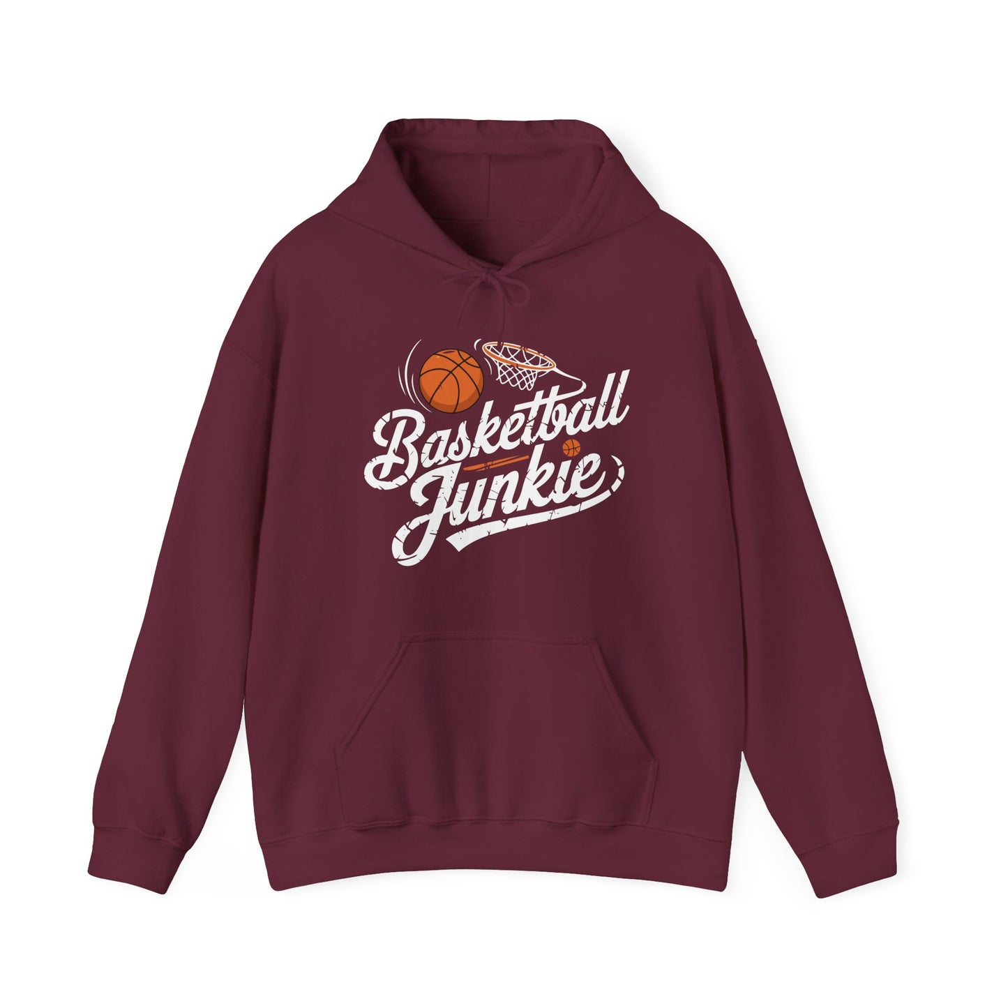 Basketball Junkie Unisex Heavy Blend™ Hooded Sweatshirt