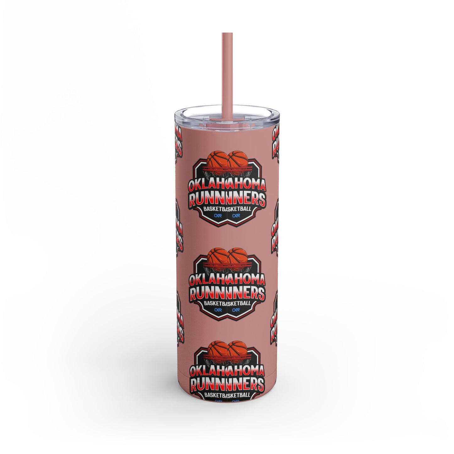Oklahoma Runners Basketball Tumbler - 20oz Matte Travel Cup