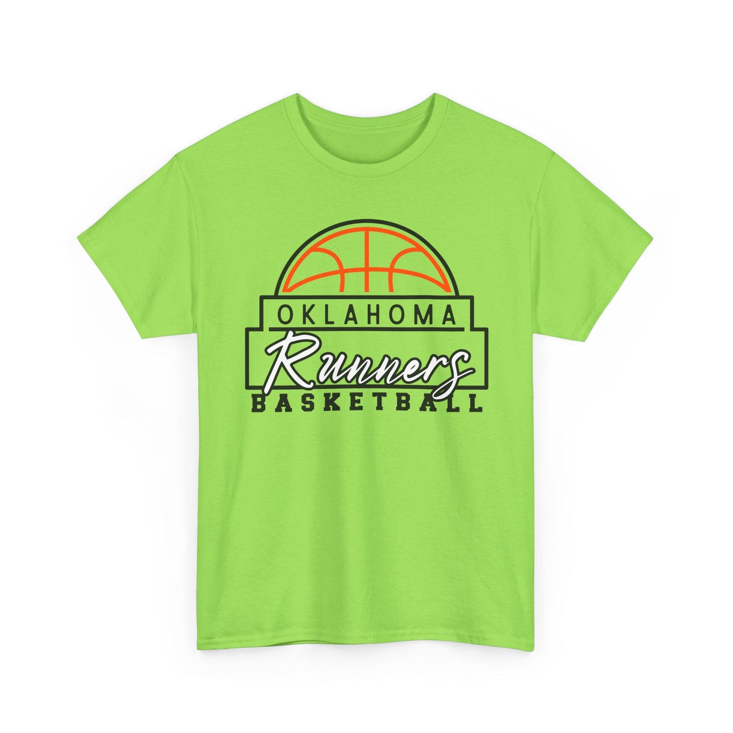 Oklahoma Runners Basketball Unisex Heavy Cotton Tee