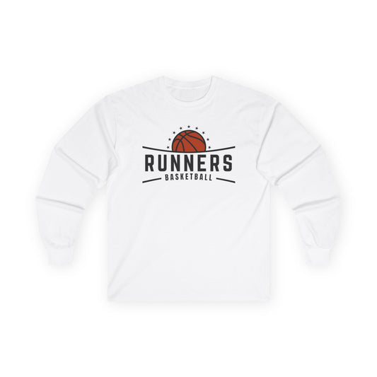 Unisex Long Sleeve Basketball Tee - Runners Design