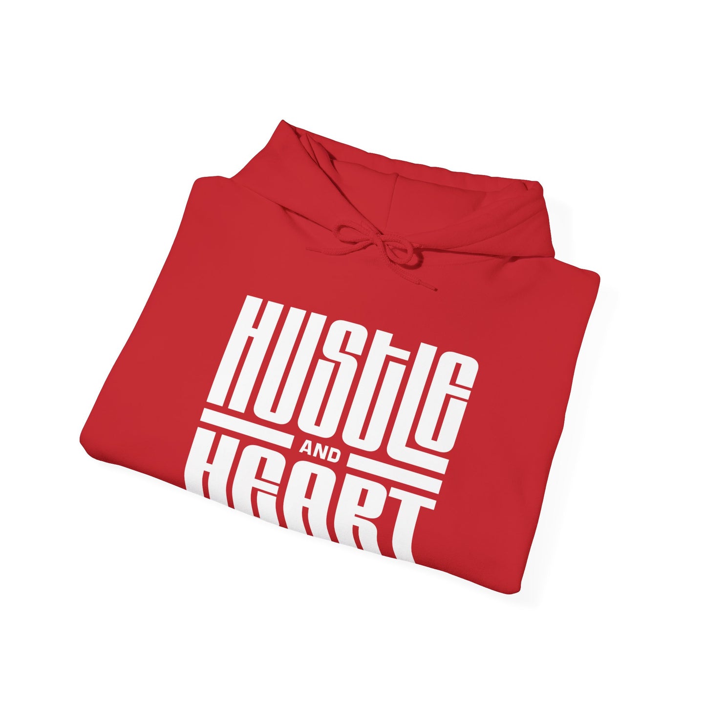 Inspirational Hustle and Heart Hoodie for Ambitious Souls