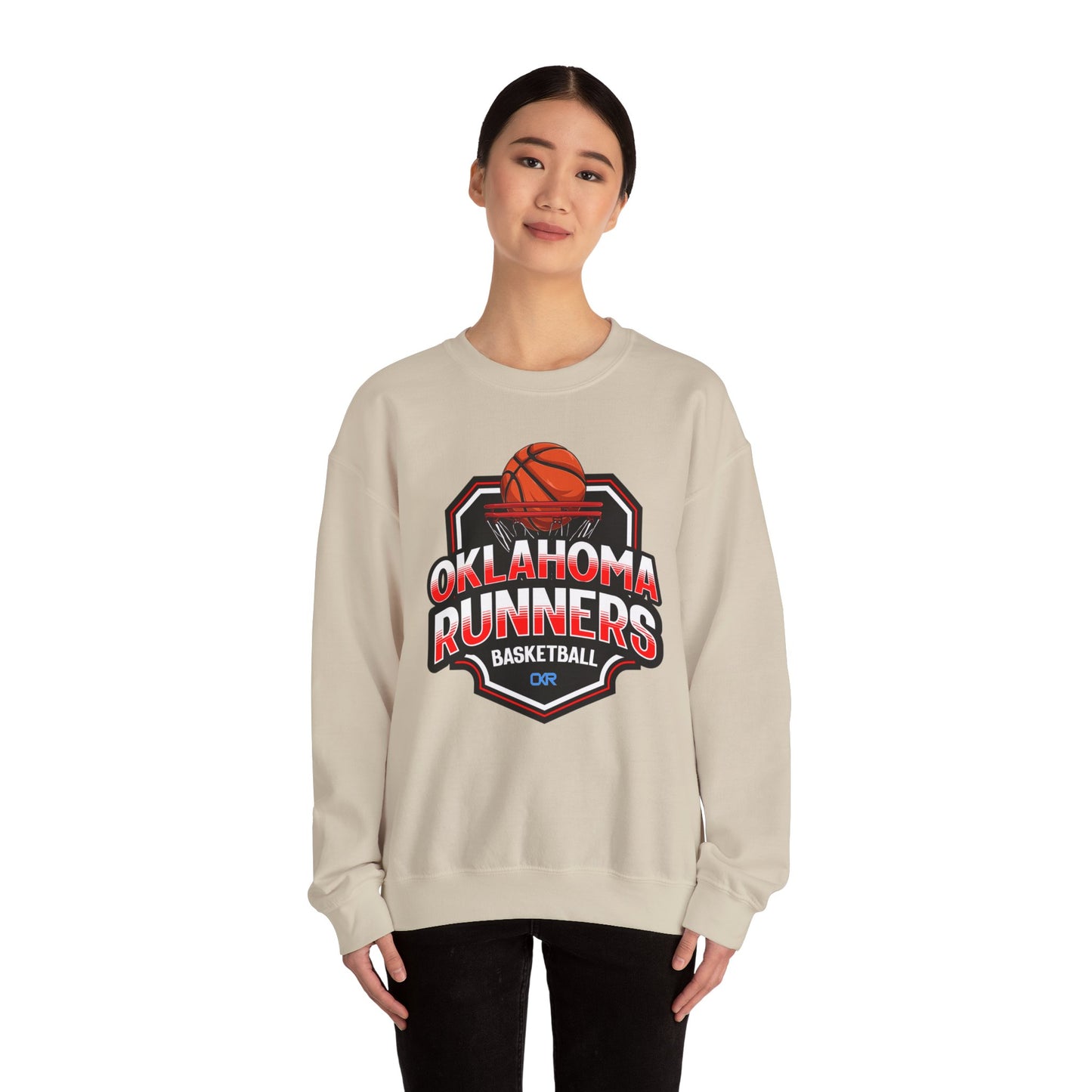 Oklahoma Runners Basketball Crewneck Sweatshirt