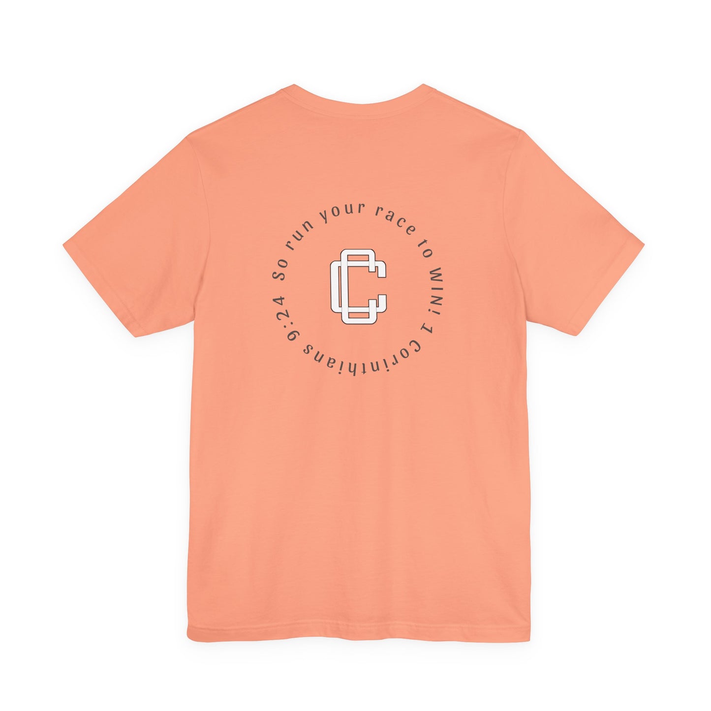 Calumet Cross Country Tee w/ 1 Cor. Bible Verse