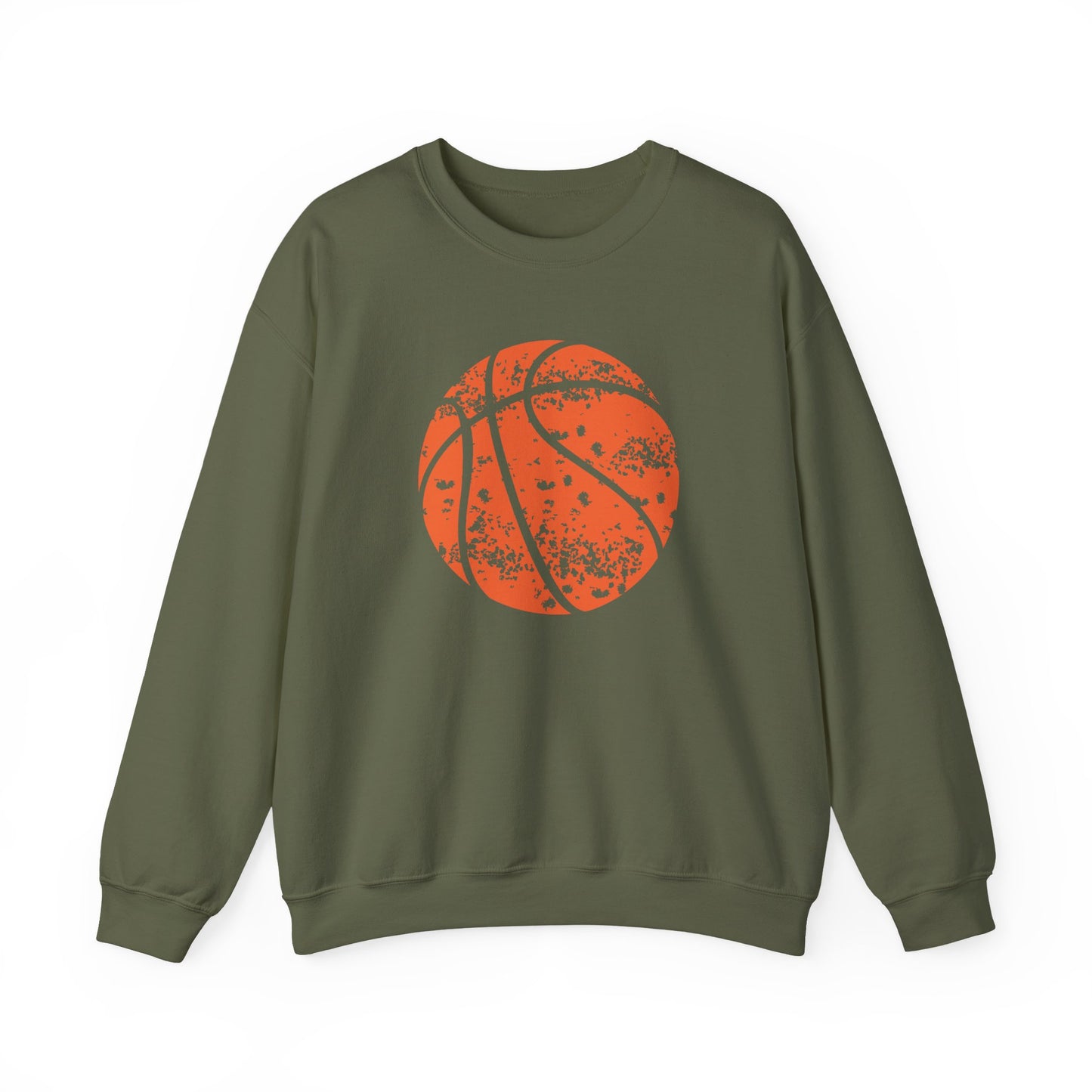 Basketball Graphic Crewneck Sweatshirt