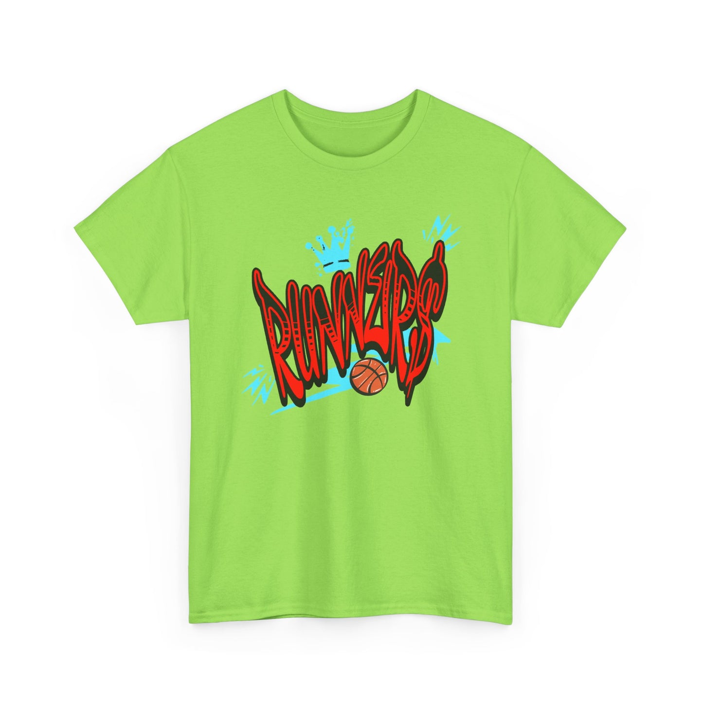Urban Graffiti Basketball Tee for Runners Fans