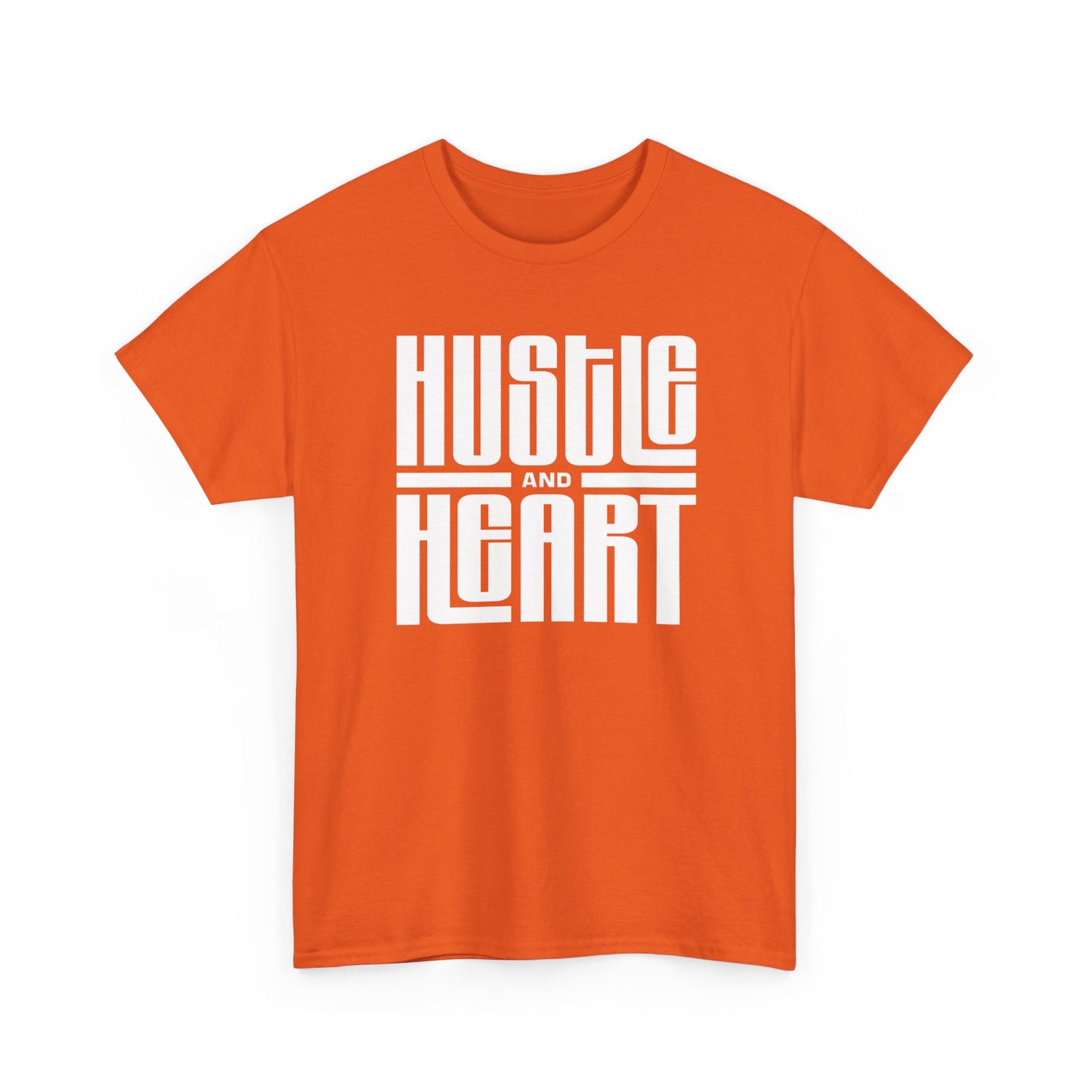 Hustle and Heart Unisex Heavy Cotton Tee