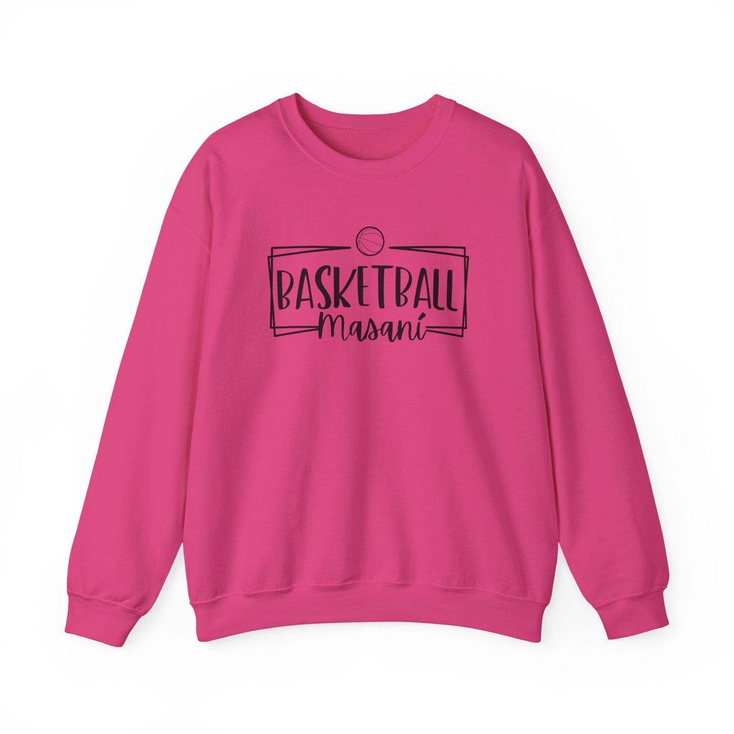 Basketball Masani Unisex Heavy Blend™ Crewneck Sweatshirt