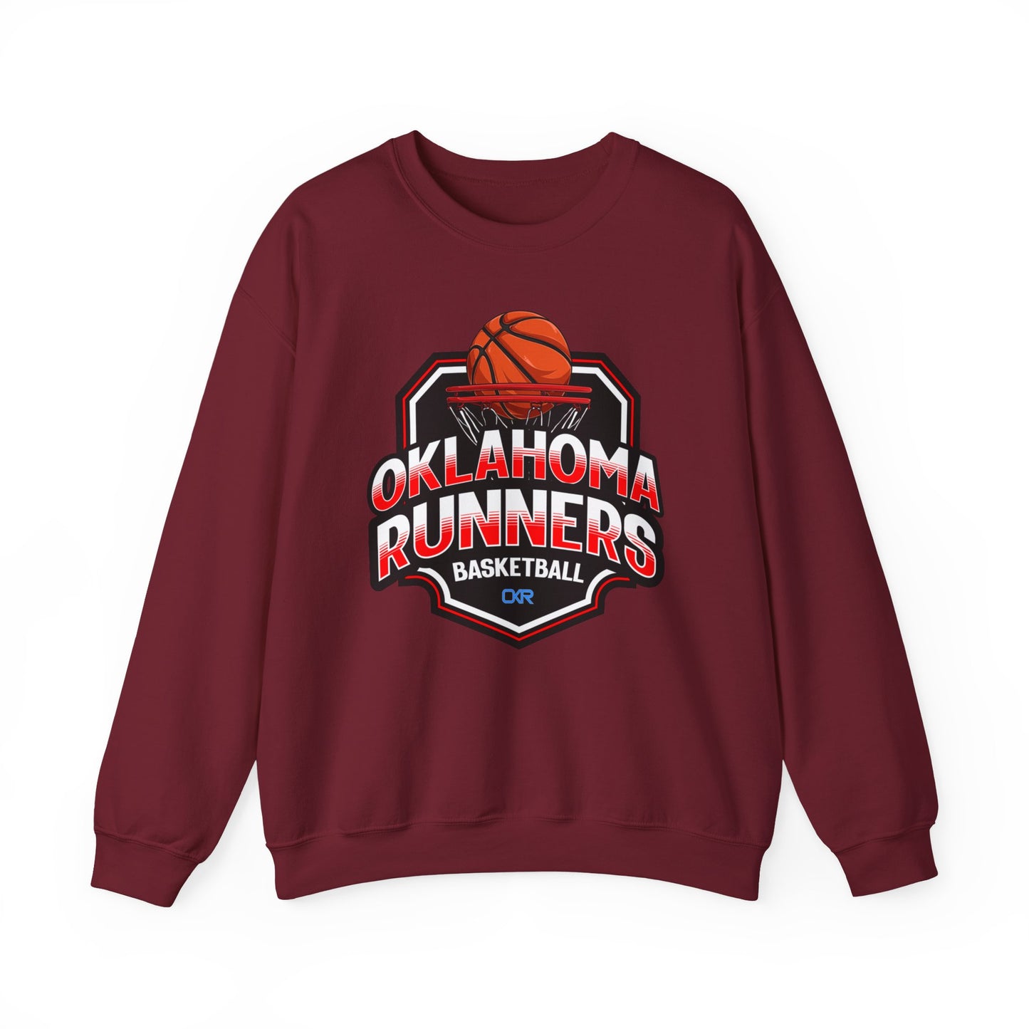 Oklahoma Runners Basketball Crewneck Sweatshirt