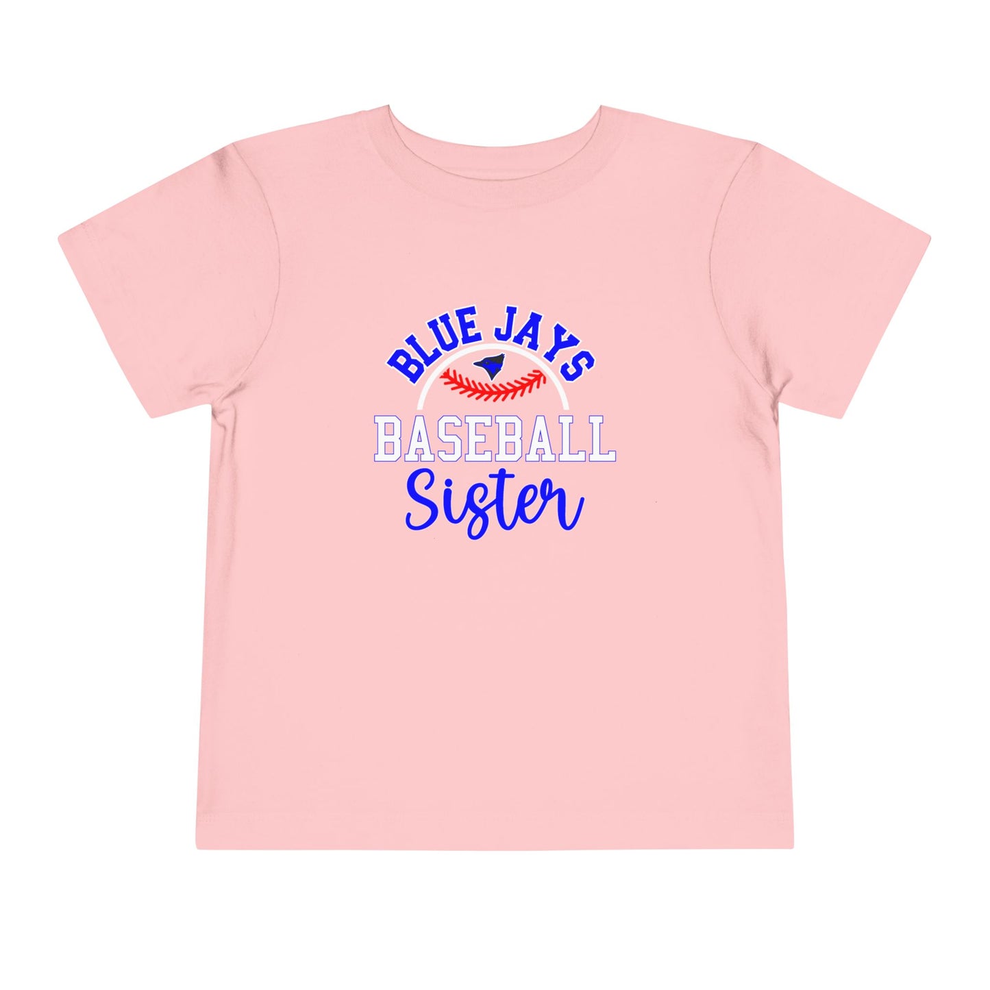 Toddler Blue Jays Baseball Sister Tee