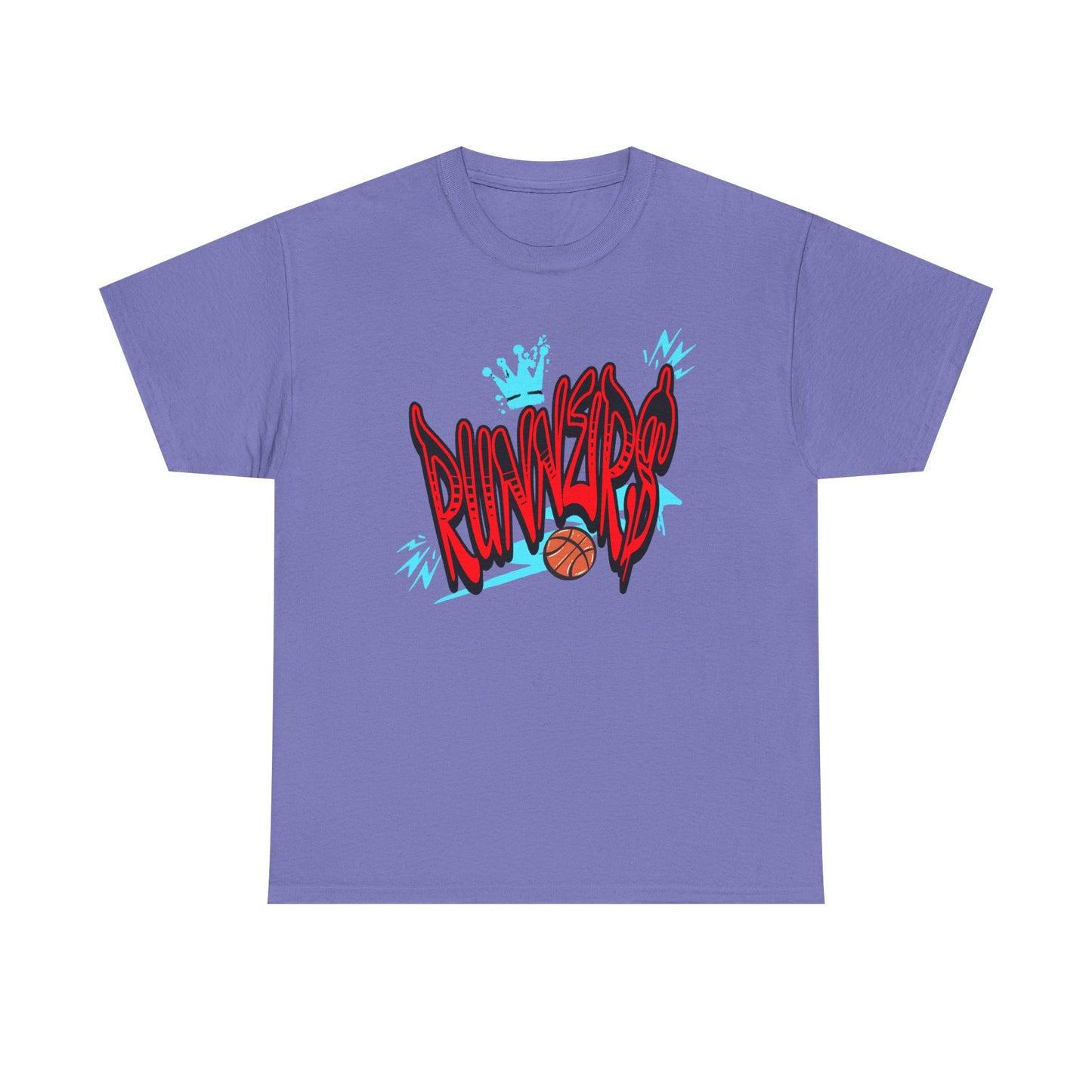 Urban Graffiti Basketball Tee for Runners Fans
