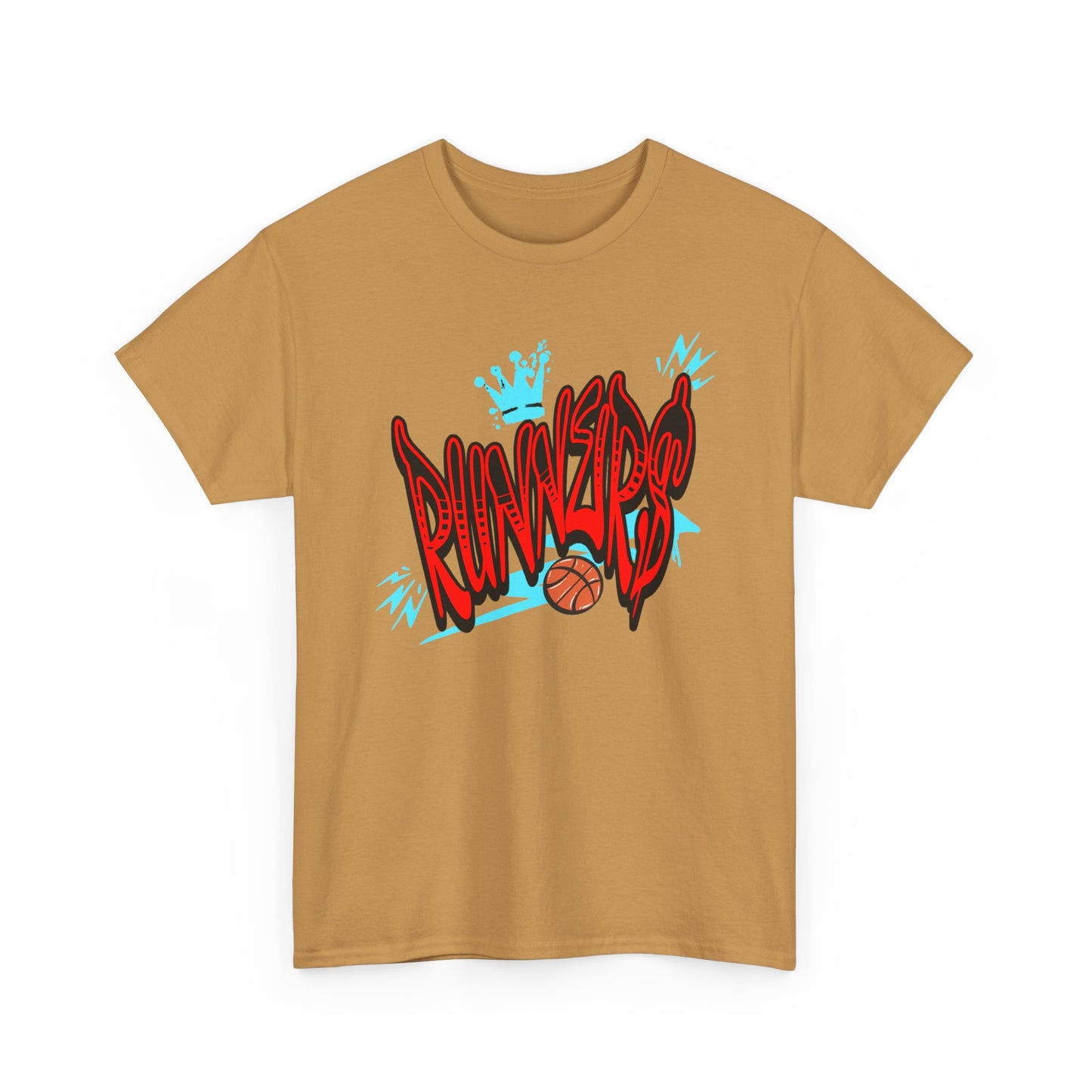 Urban Graffiti Basketball Tee for Runners Fans