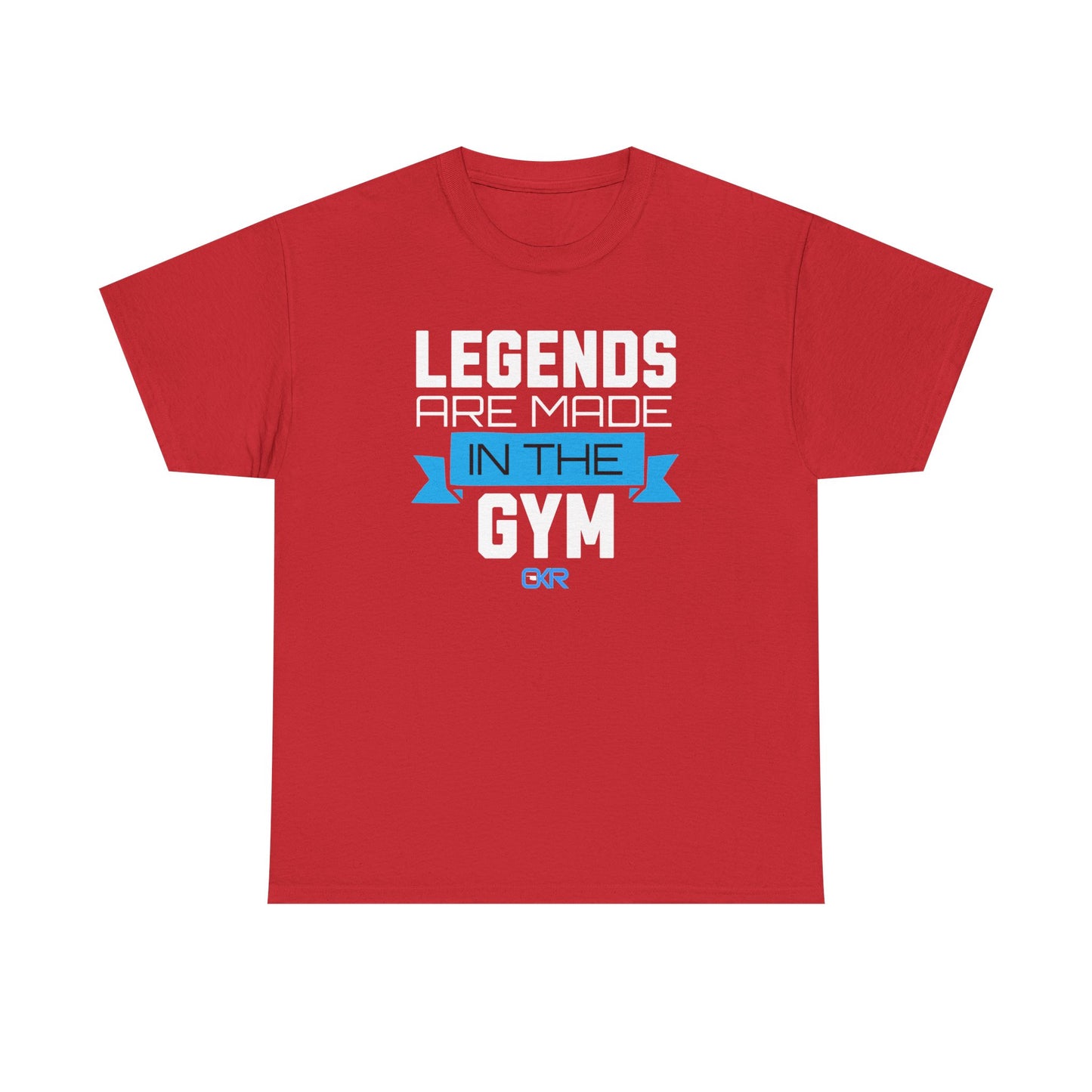 Unisex Heavy Cotton Tee - Legends Are Made in the Gym