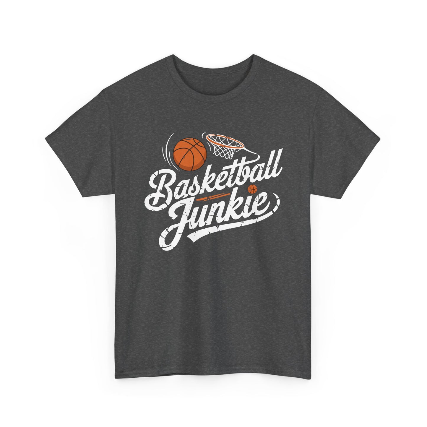 Basketball Junkie Unisex Heavy Cotton Tee
