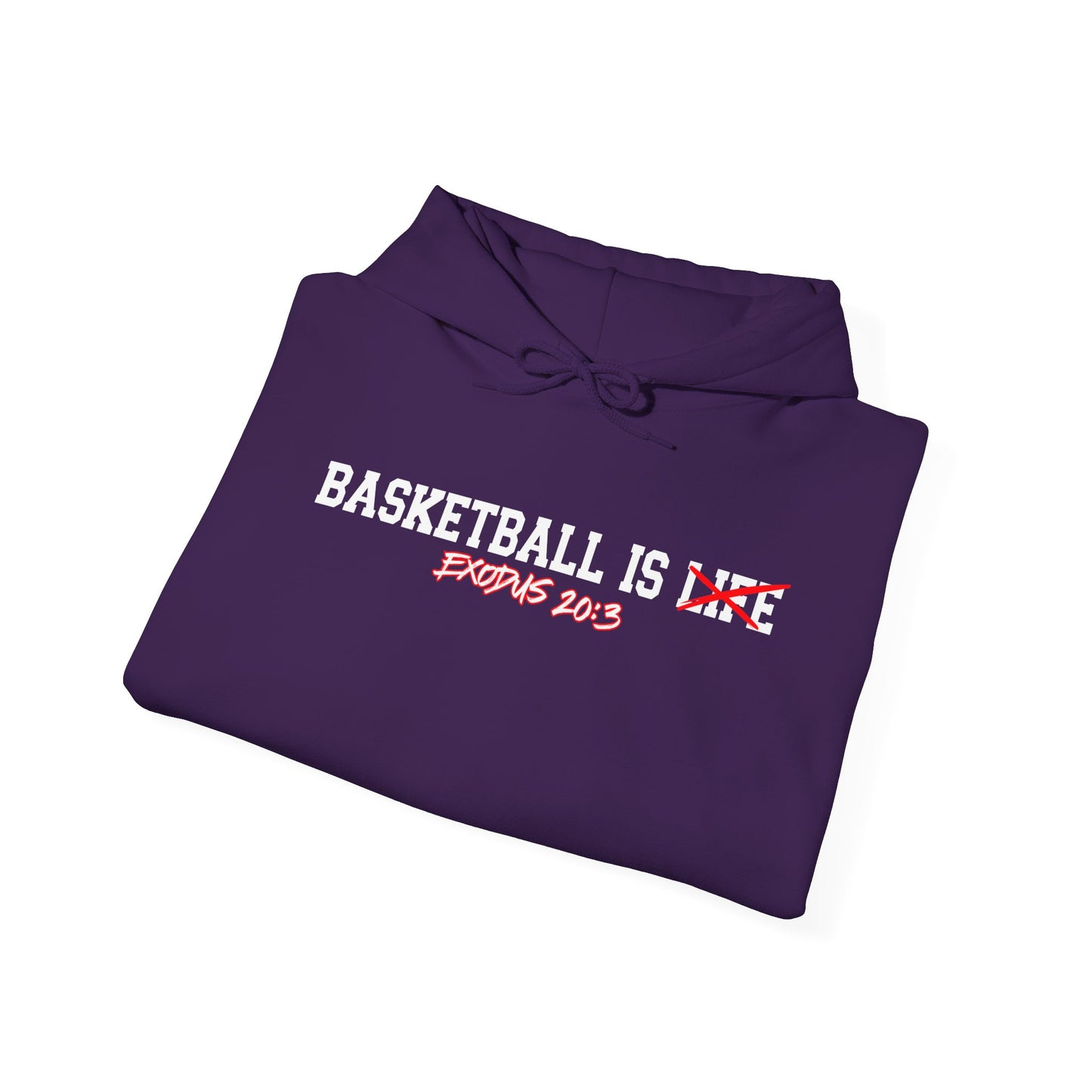 Basketball Is Life...Exodus 20:3 hoodie