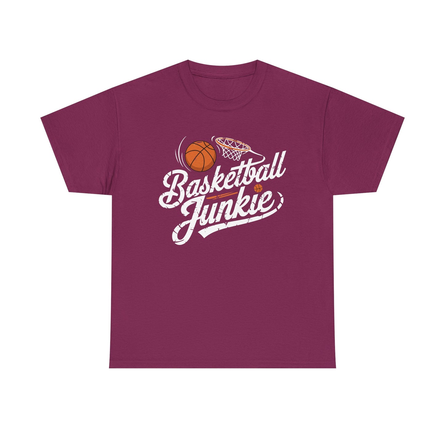 Basketball Junkie Unisex Heavy Cotton Tee