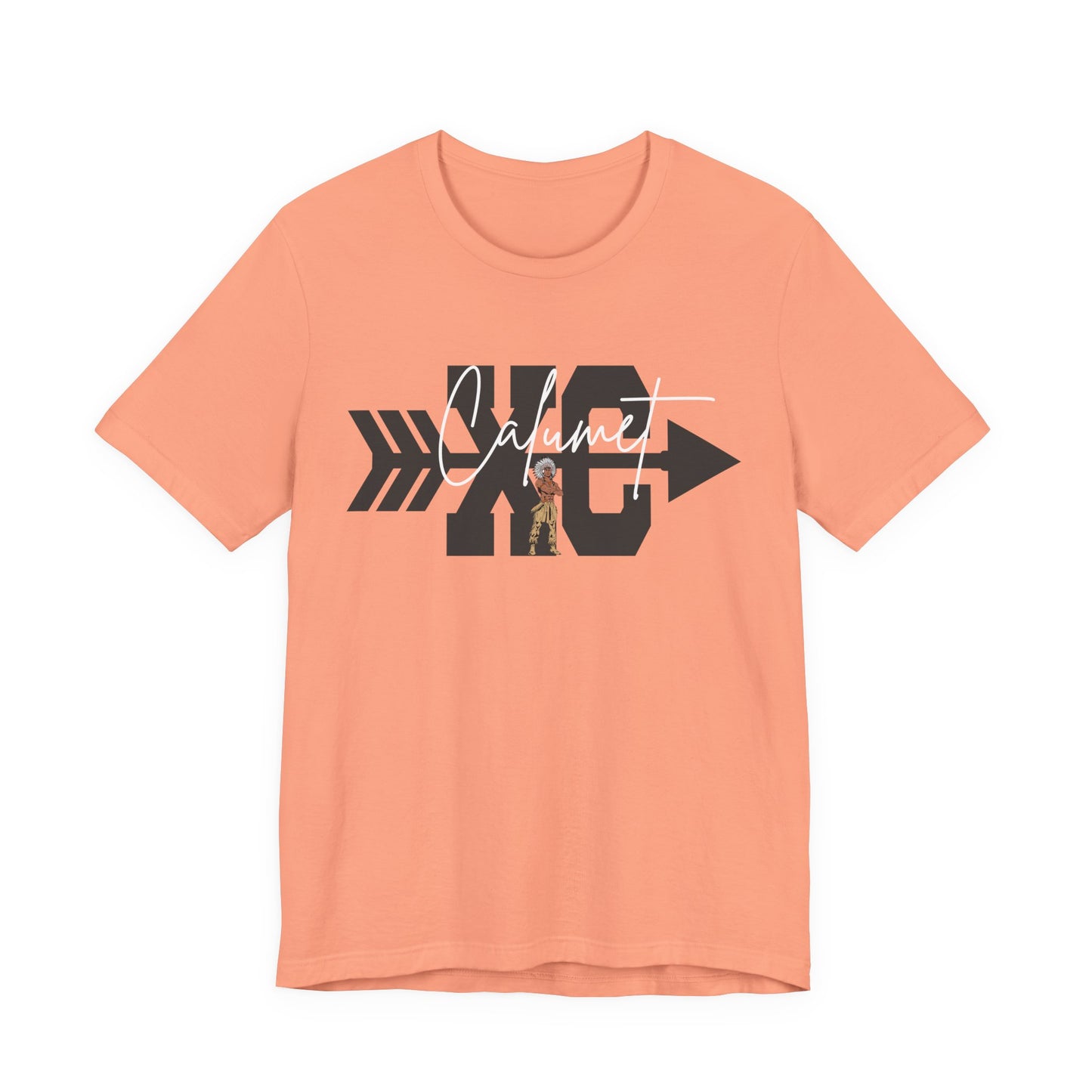 Calumet Cross Country Tee w/ 1 Cor. Bible Verse