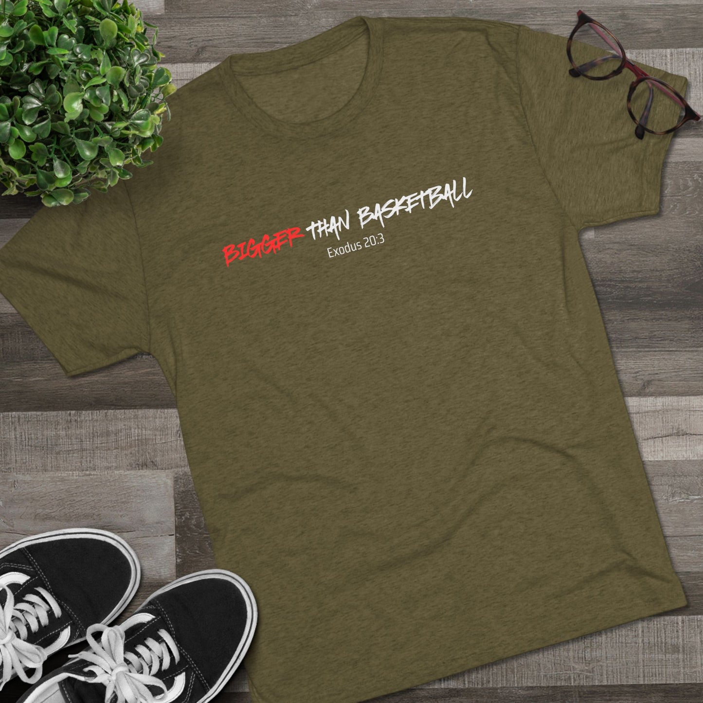 Bigger Than Basketball Faith-Based Apparel
