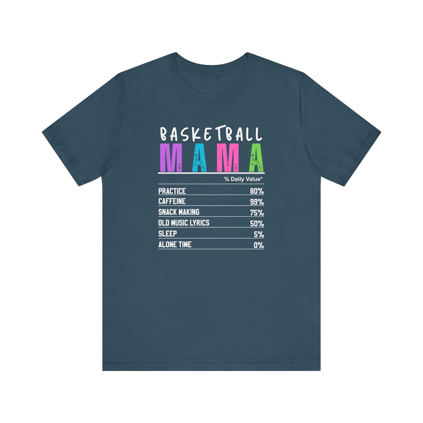 Basketball Mama Unisex Jersey Tee - Fun & Stylish T-Shirt for Sporty Moms