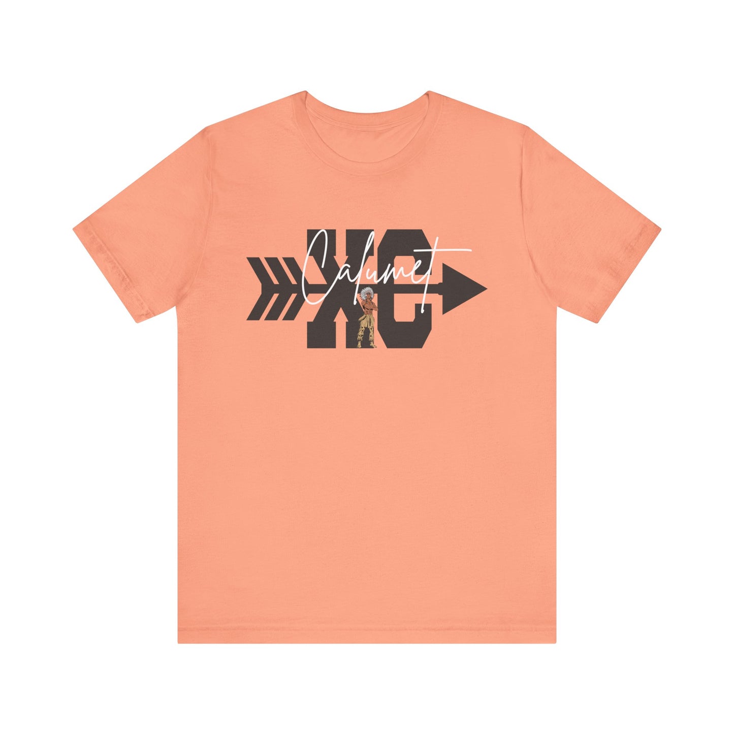 Calumet Cross Country Tee w/ 1 Cor. Bible Verse