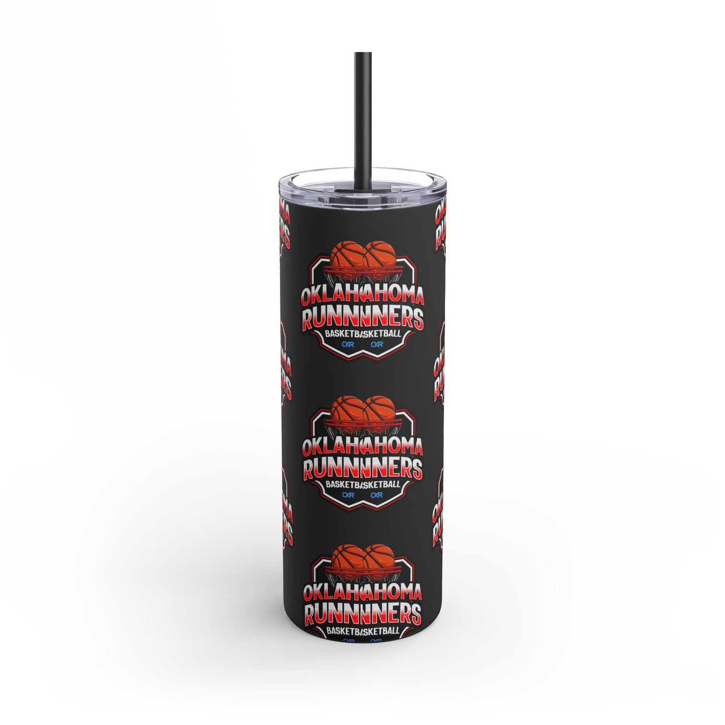 Oklahoma Runners Basketball Tumbler - 20oz Matte Travel Cup