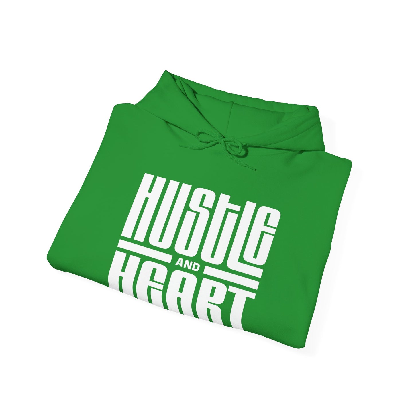 Inspirational Hustle and Heart Hoodie for Ambitious Souls
