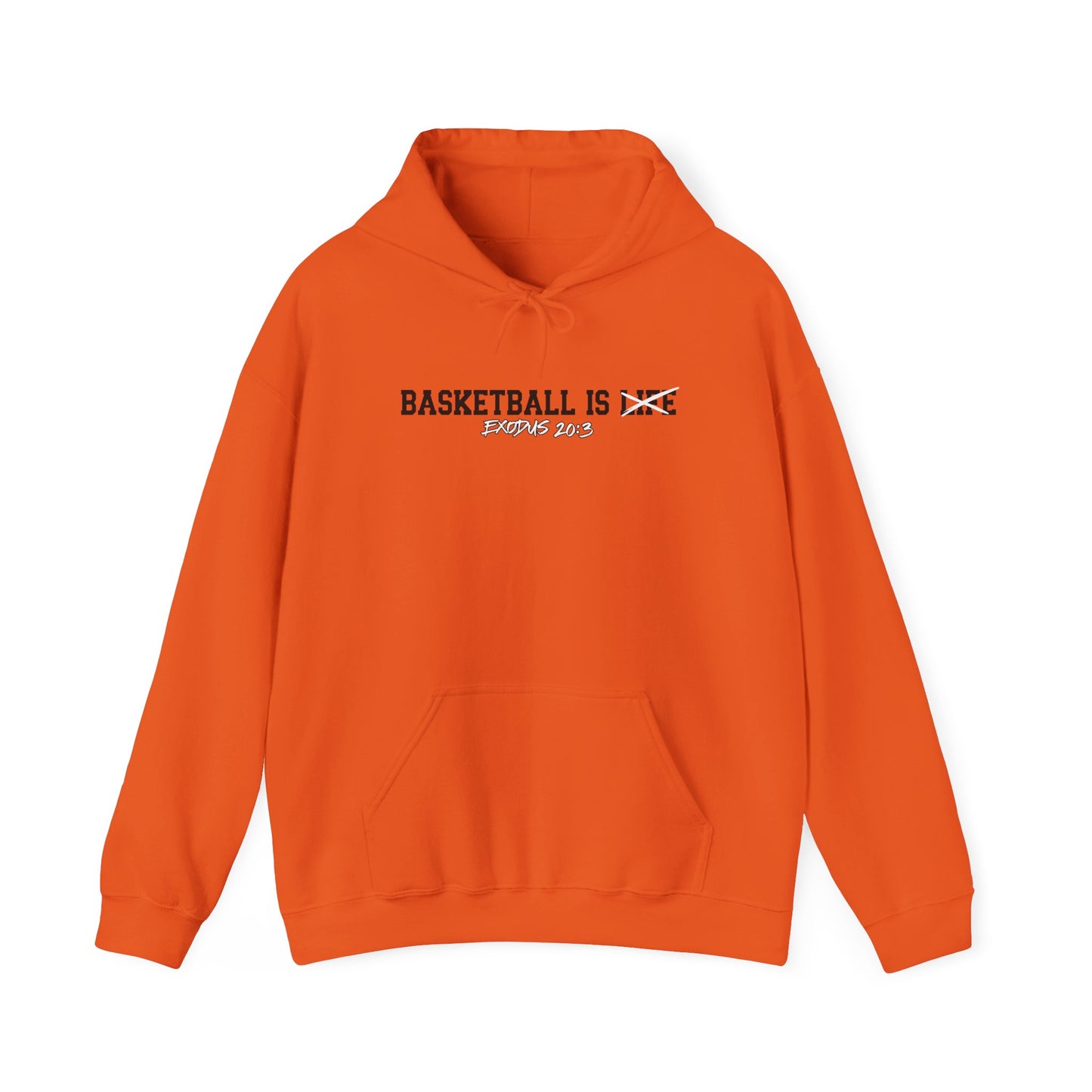 Basketball Is Life...Exodus 20:3 hoodie