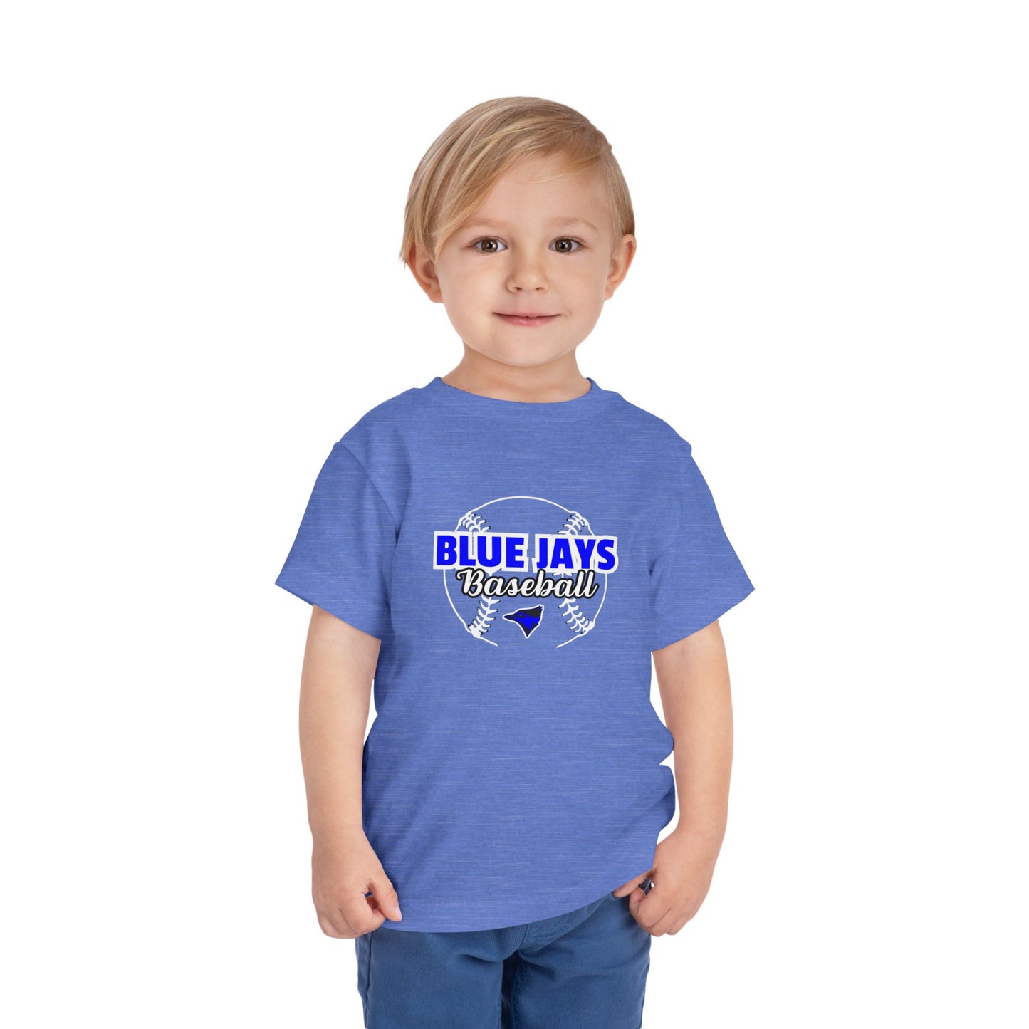 Baseball Toddler Tee - Blue Jays Design