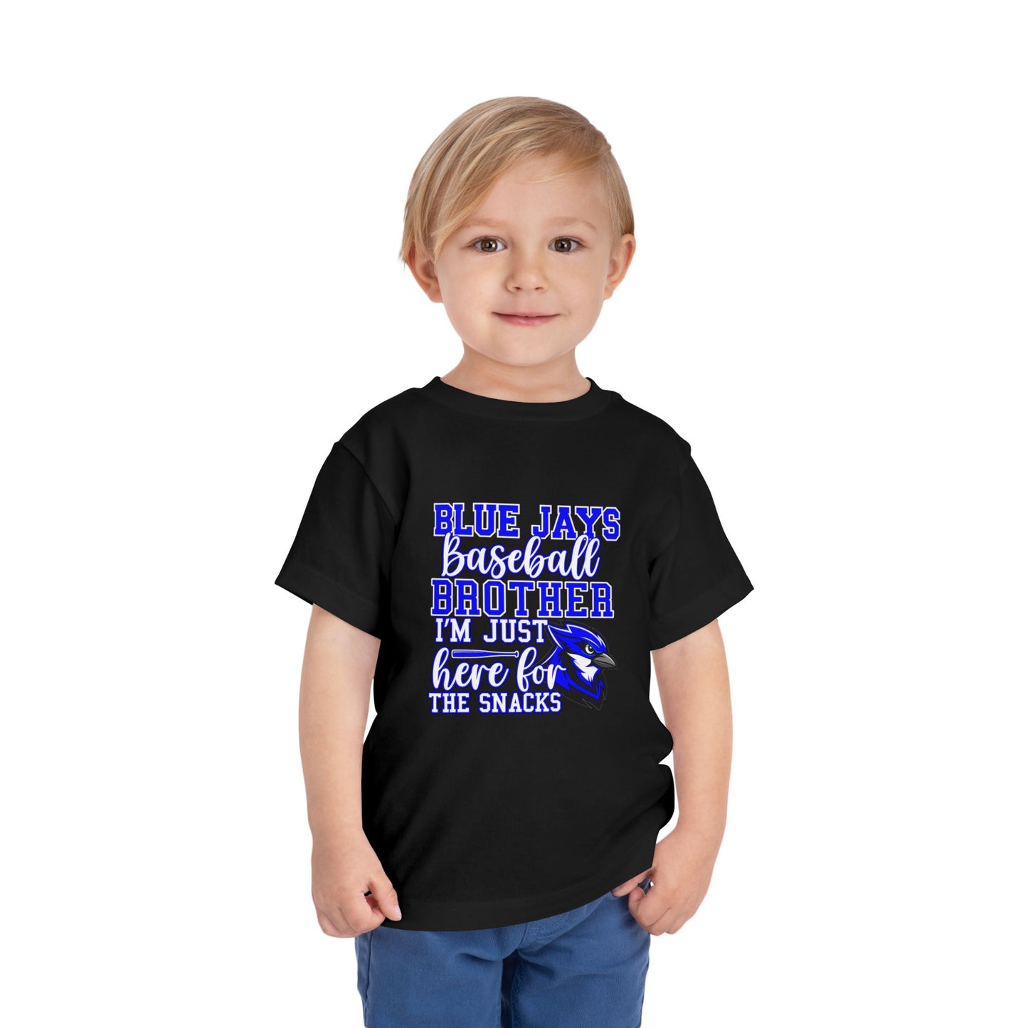 Toddler Blue Jay Baseball Brother Tee