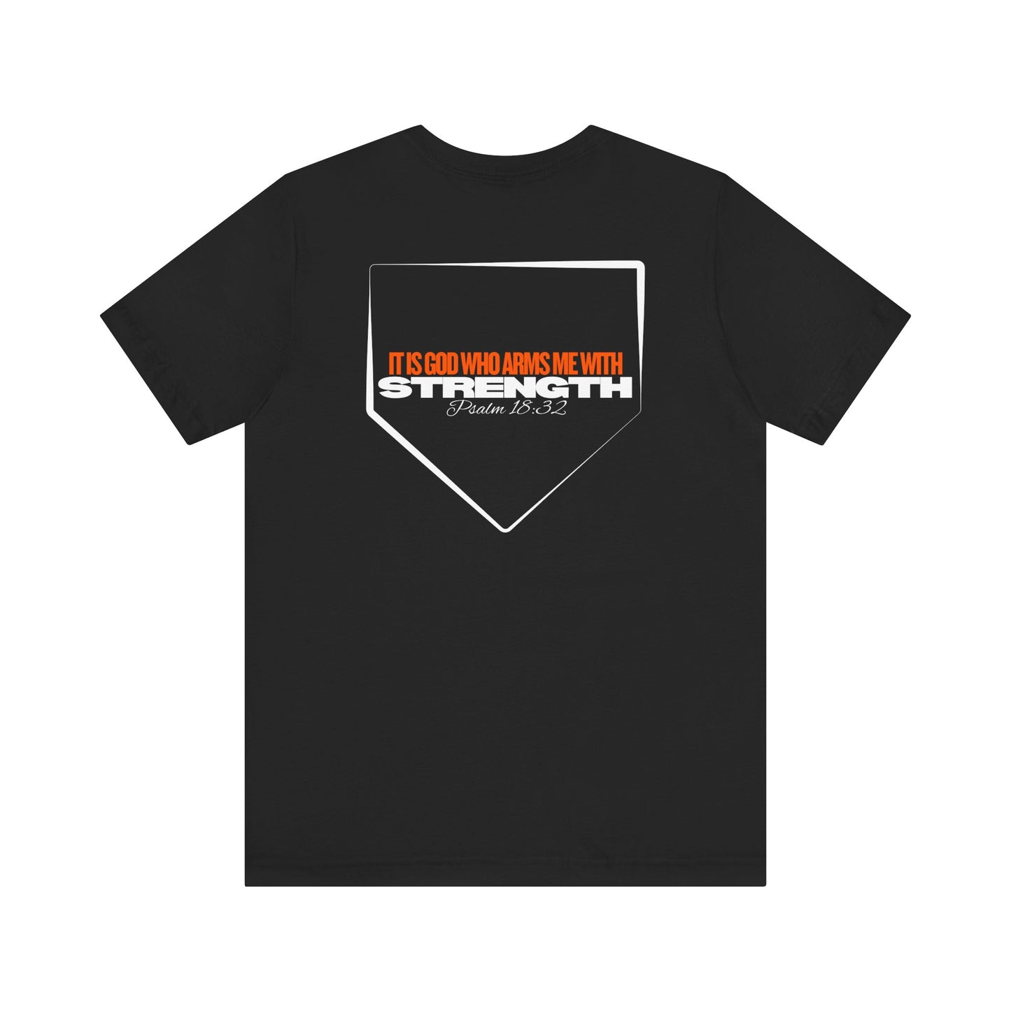 Calumet Baseball Bella Canvas Tee w/ Psalm 18:32