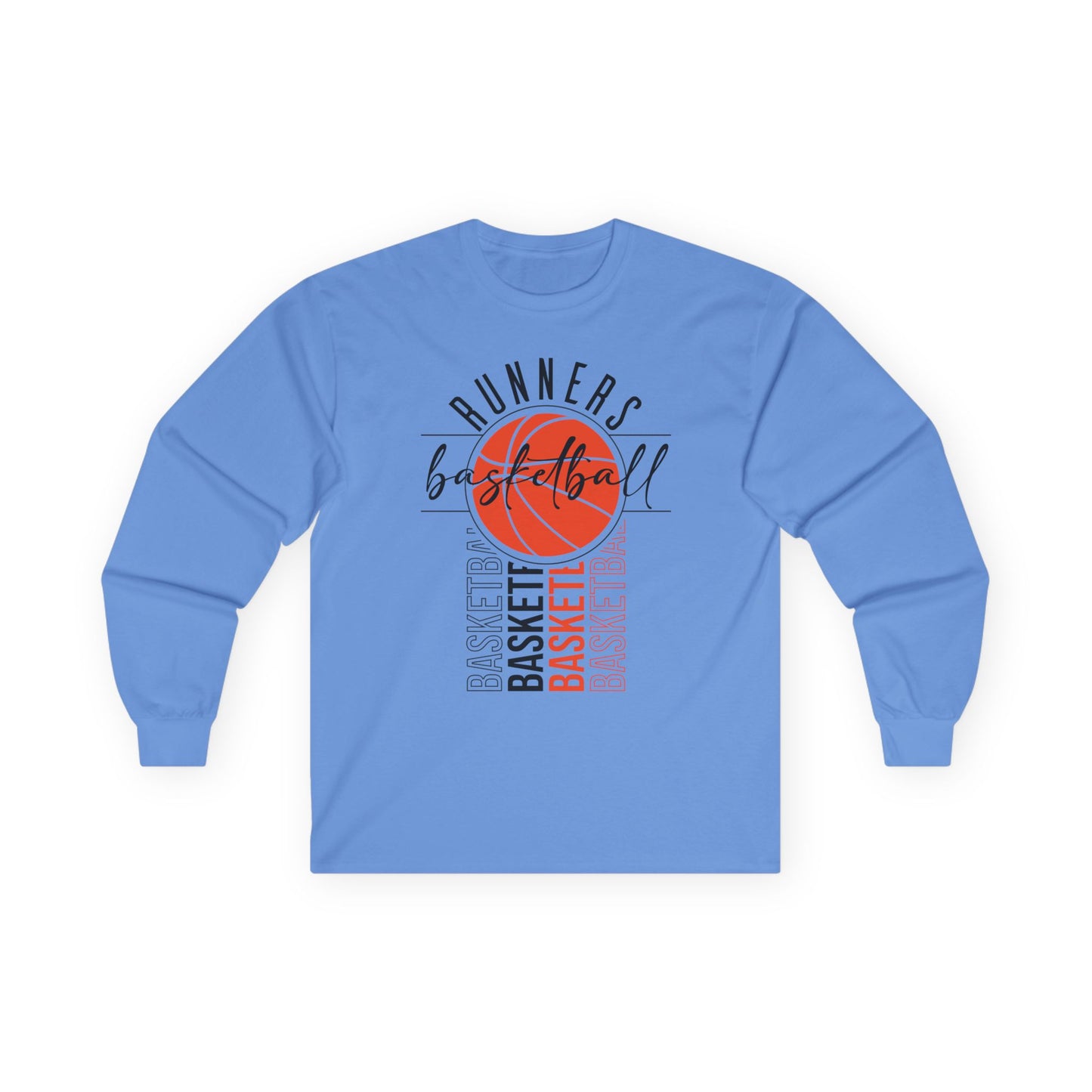 Basketball Runners Ultra Cotton Long Sleeve Tee - Sporty Casual Wear