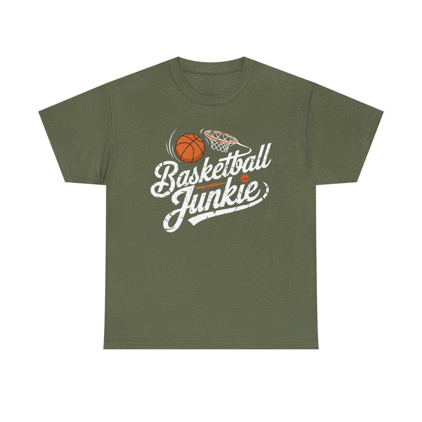Basketball Junkie Unisex Heavy Cotton Tee