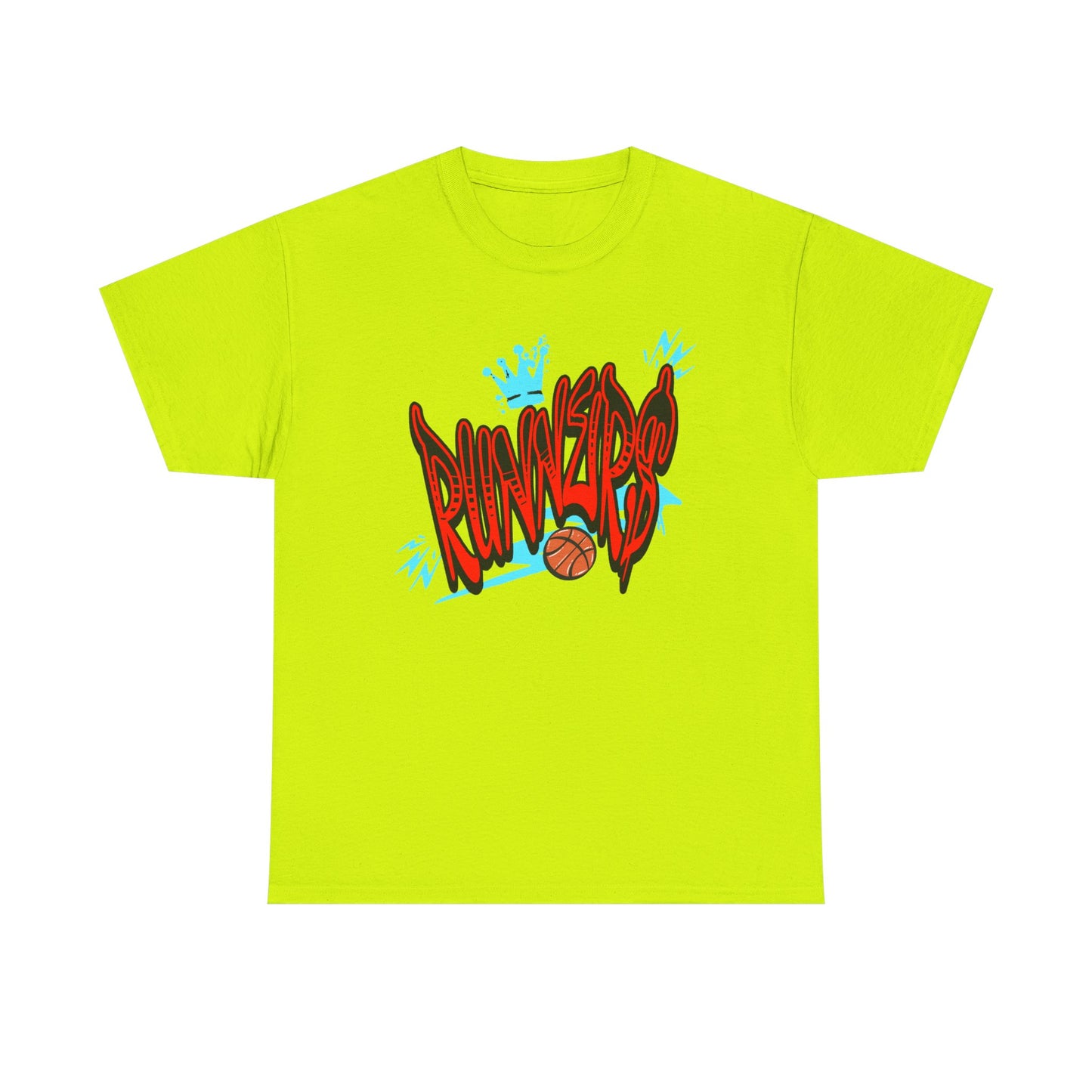 Urban Graffiti Basketball Tee for Runners Fans