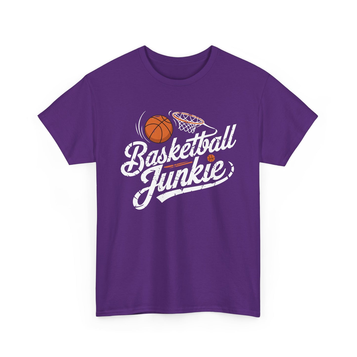 Basketball Junkie Unisex Heavy Cotton Tee