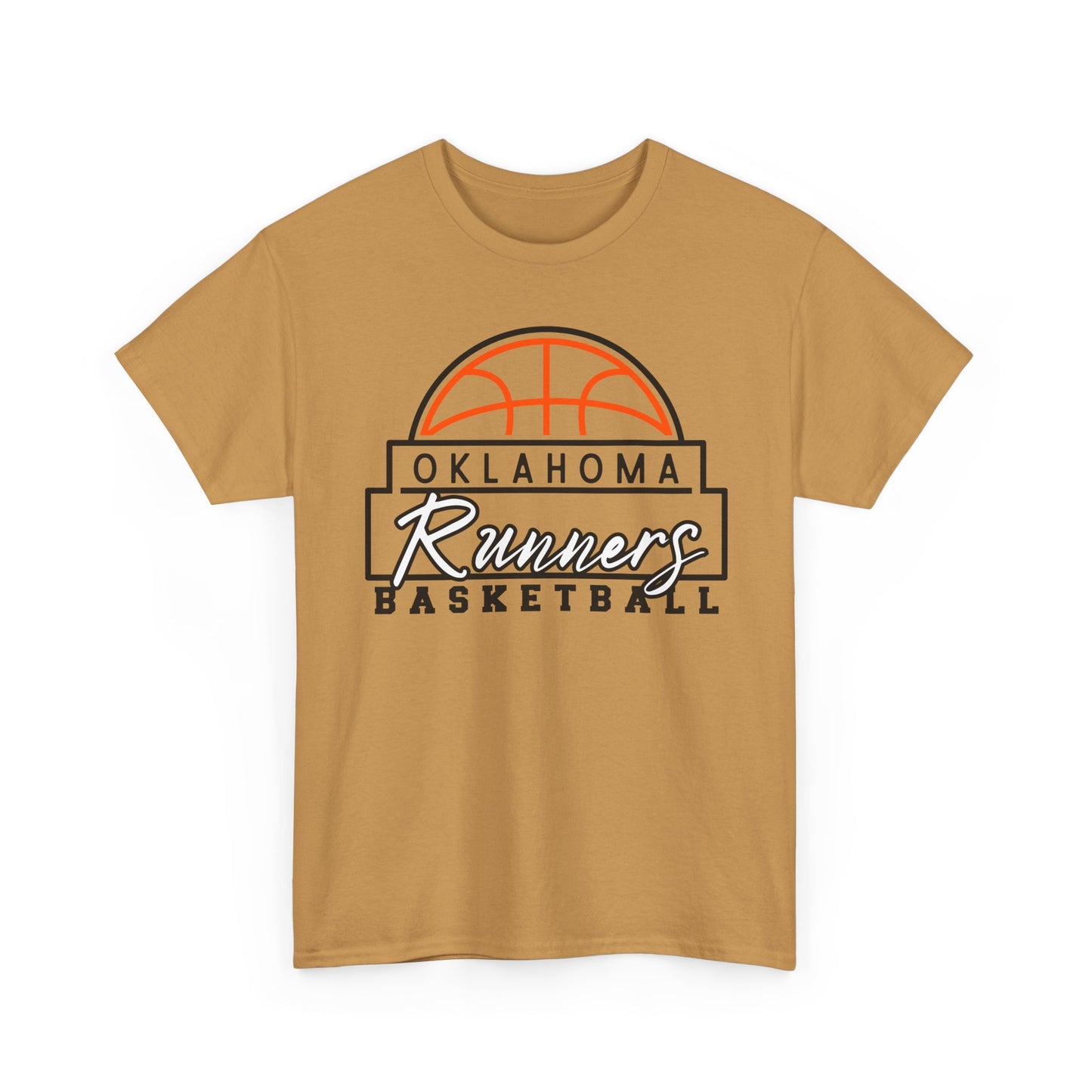 Oklahoma Runners Basketball Unisex Heavy Cotton Tee