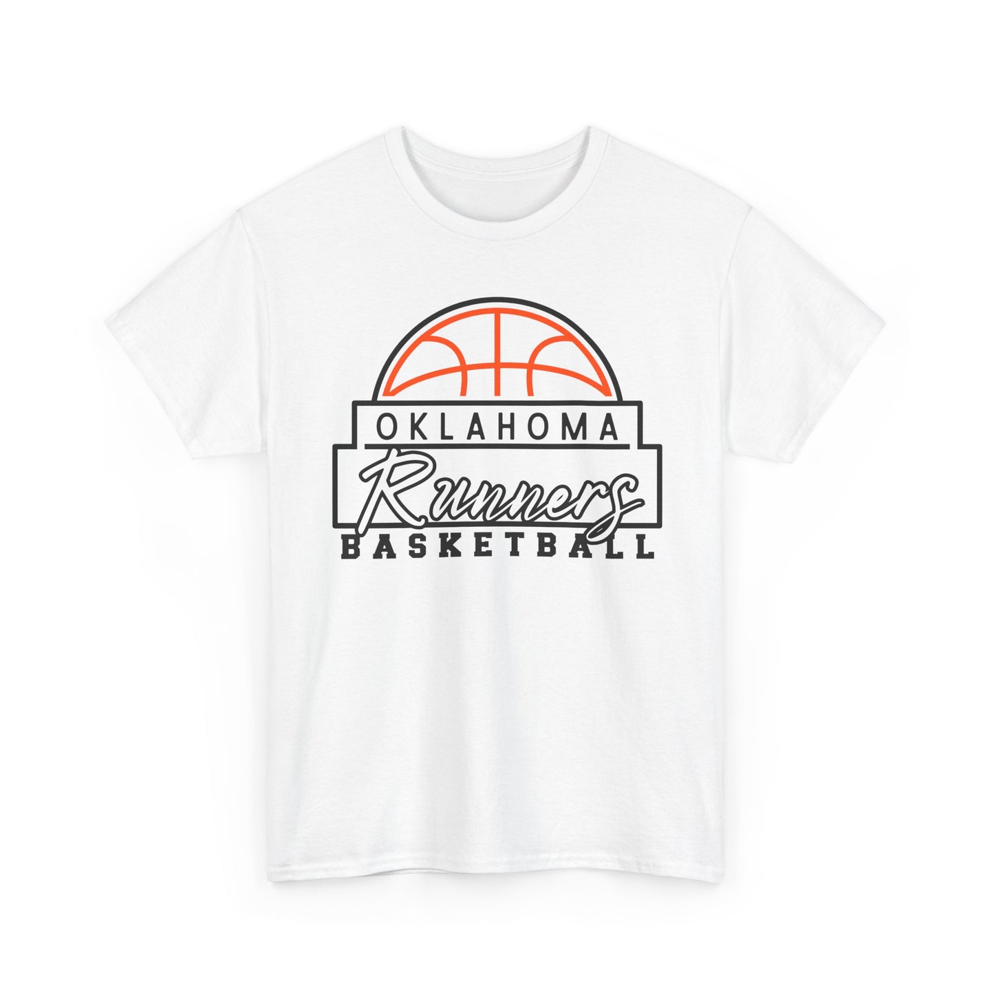 Oklahoma Runners Basketball Unisex Heavy Cotton Tee