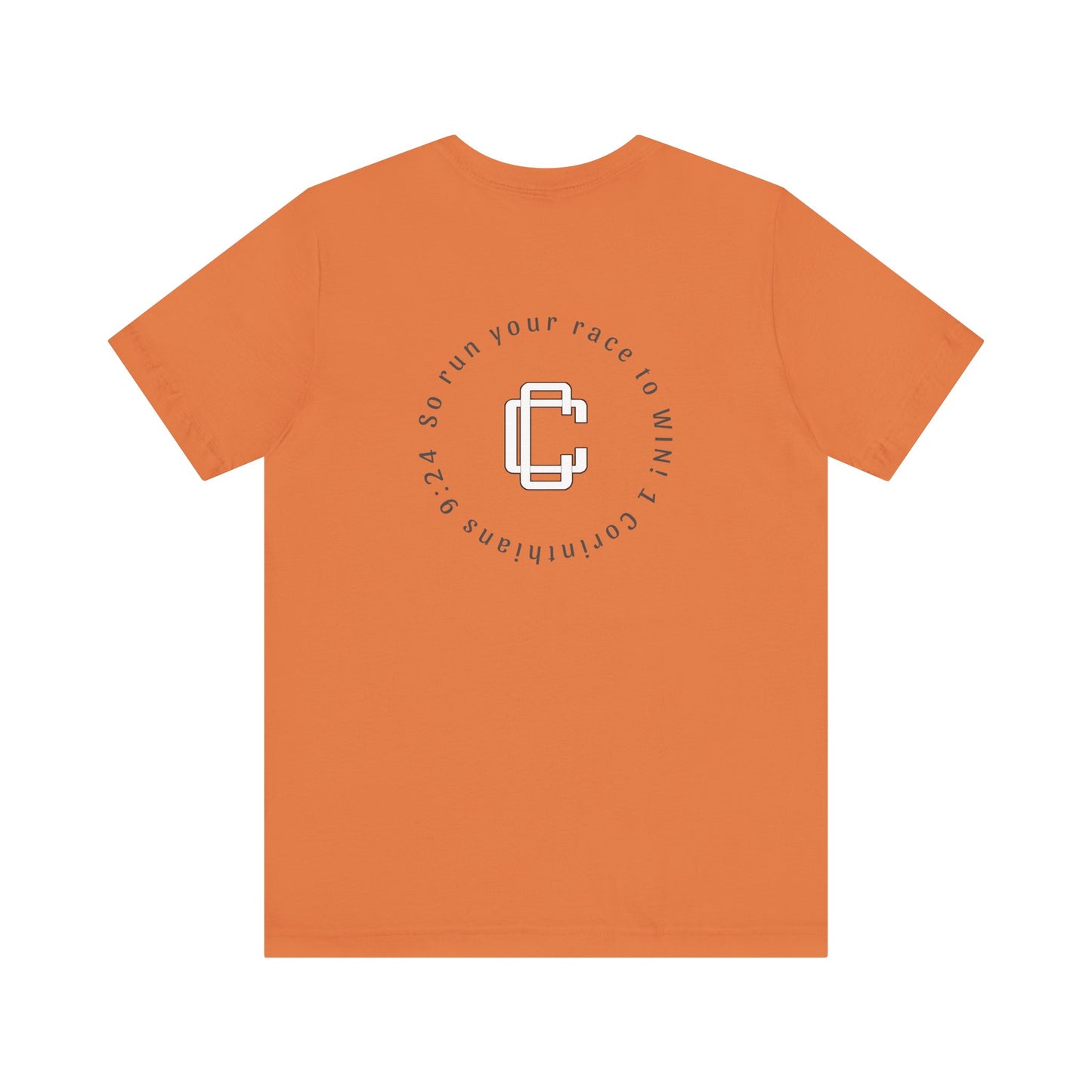 Calumet Cross Country Tee w/ 1 Cor. Bible Verse